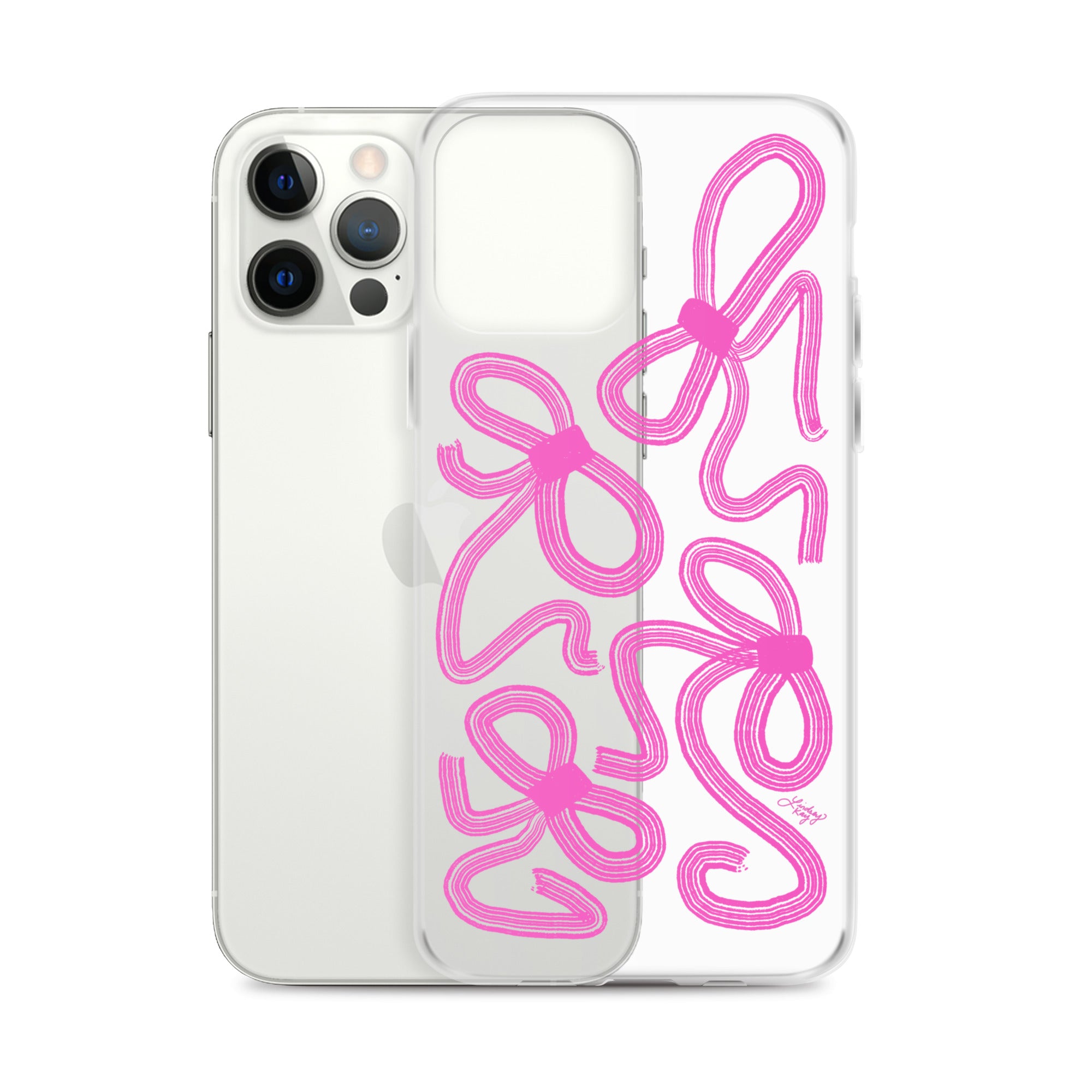 Pink Ribbon - Clear Case for iPhone®