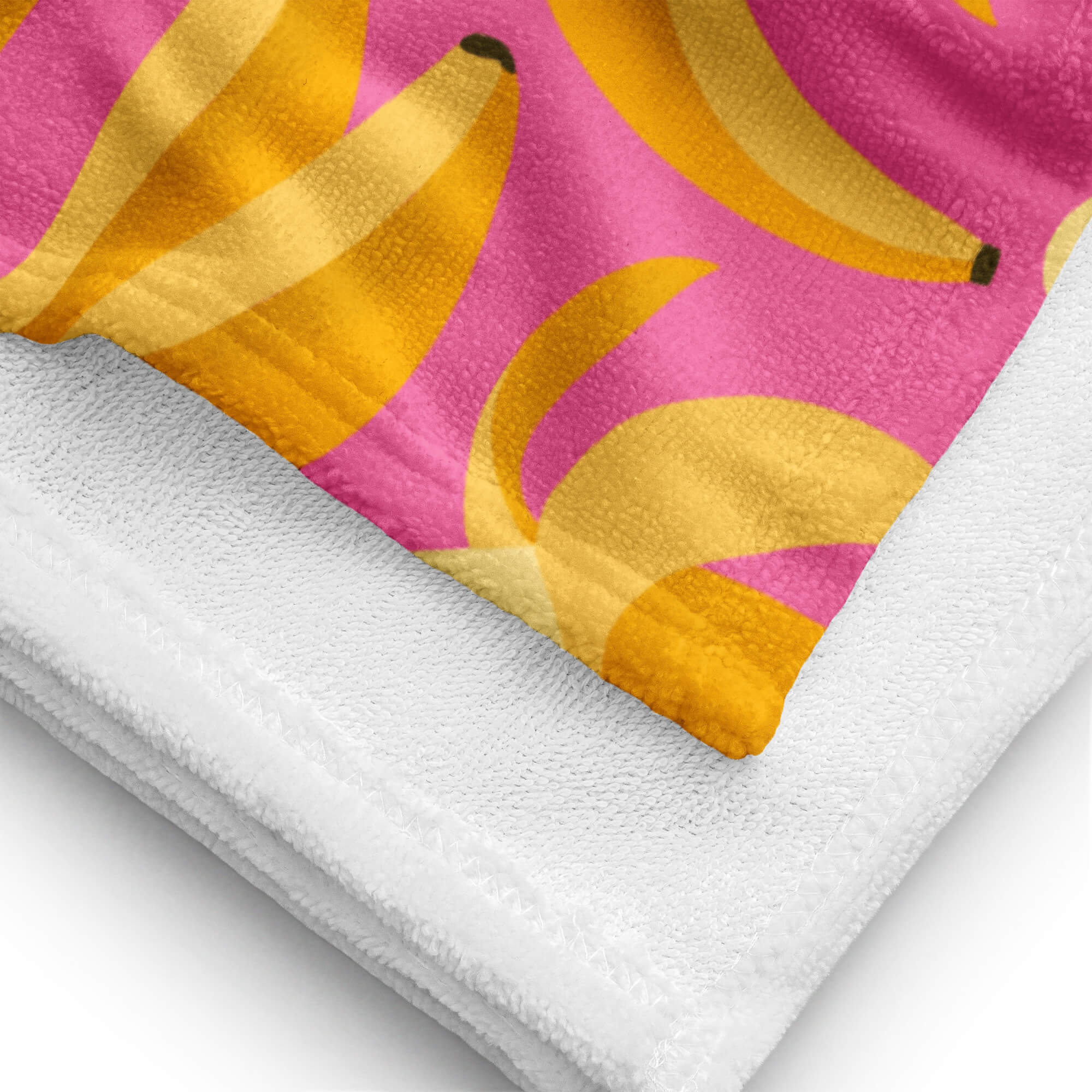 Patrón de Plátanos - Toalla de Playa