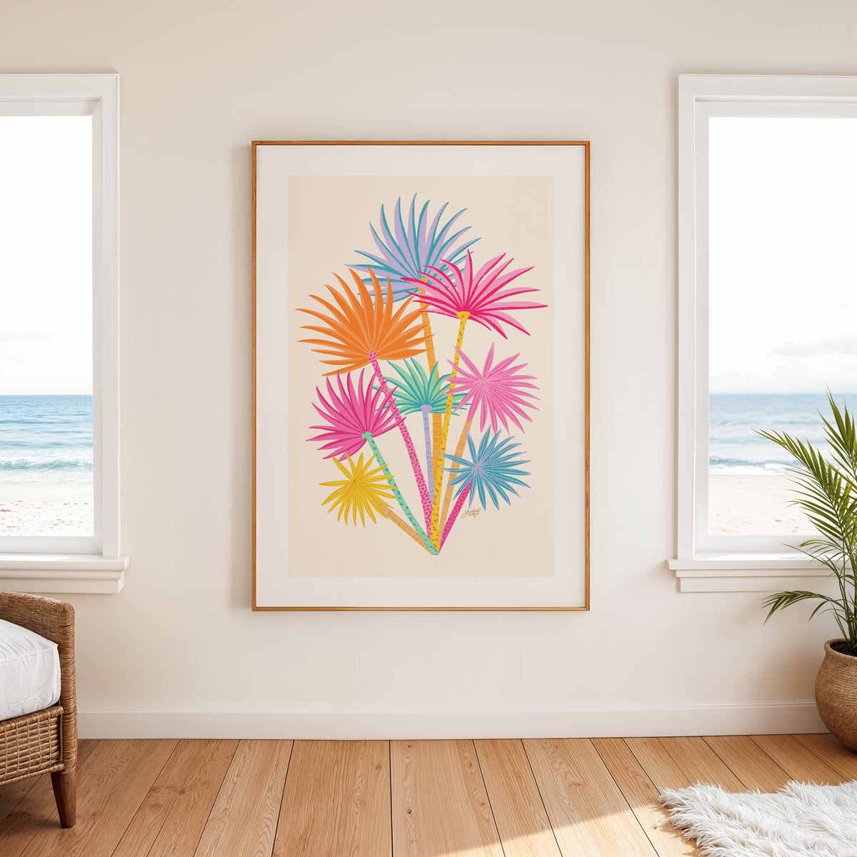 Tropical Plant Illustration - Art Print