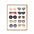 retro art print featuring hand-illustrated retro sunglasses, combining playful colors and vintage flair for a bold, trendy wall decor statement.