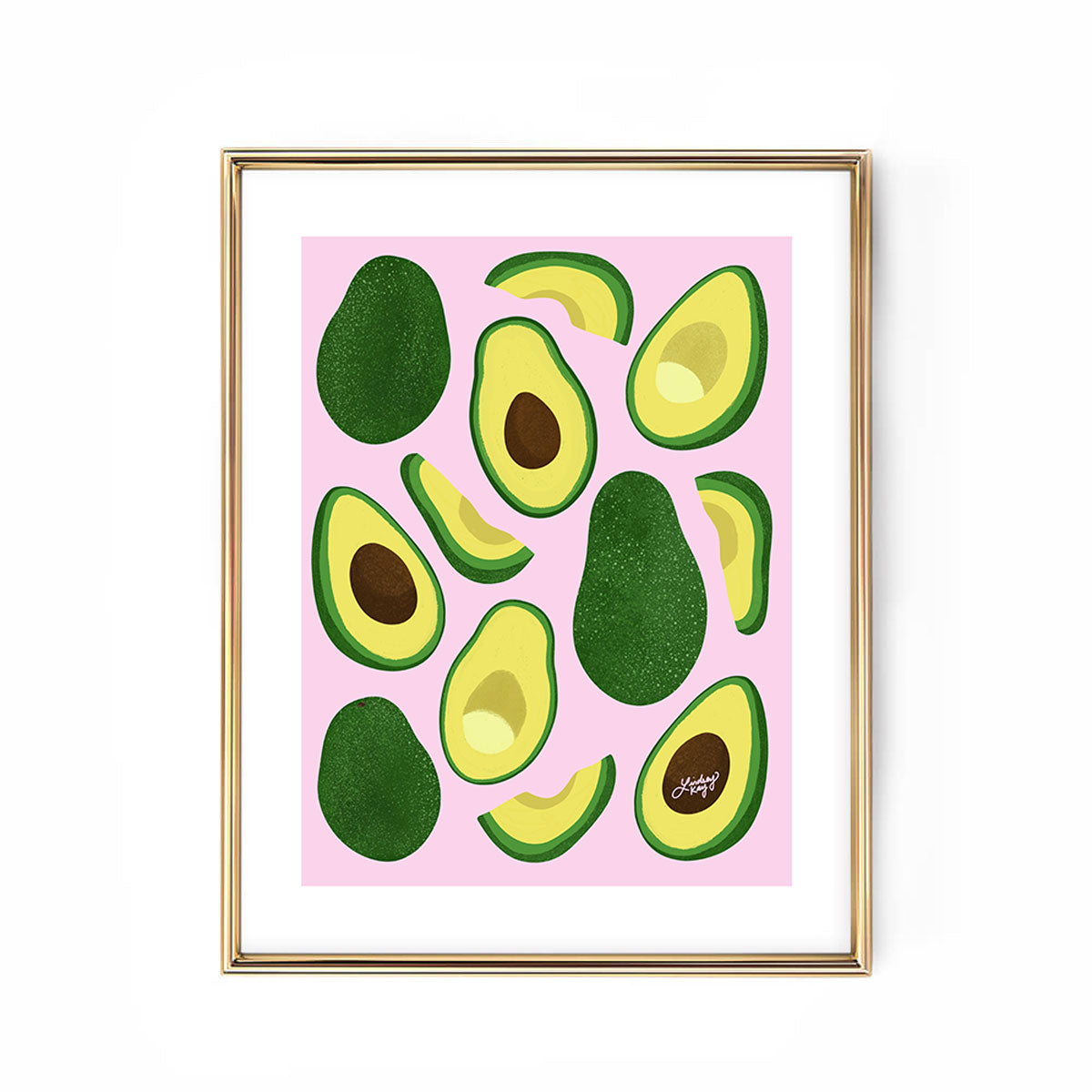 Avocados Illustration - Art Print