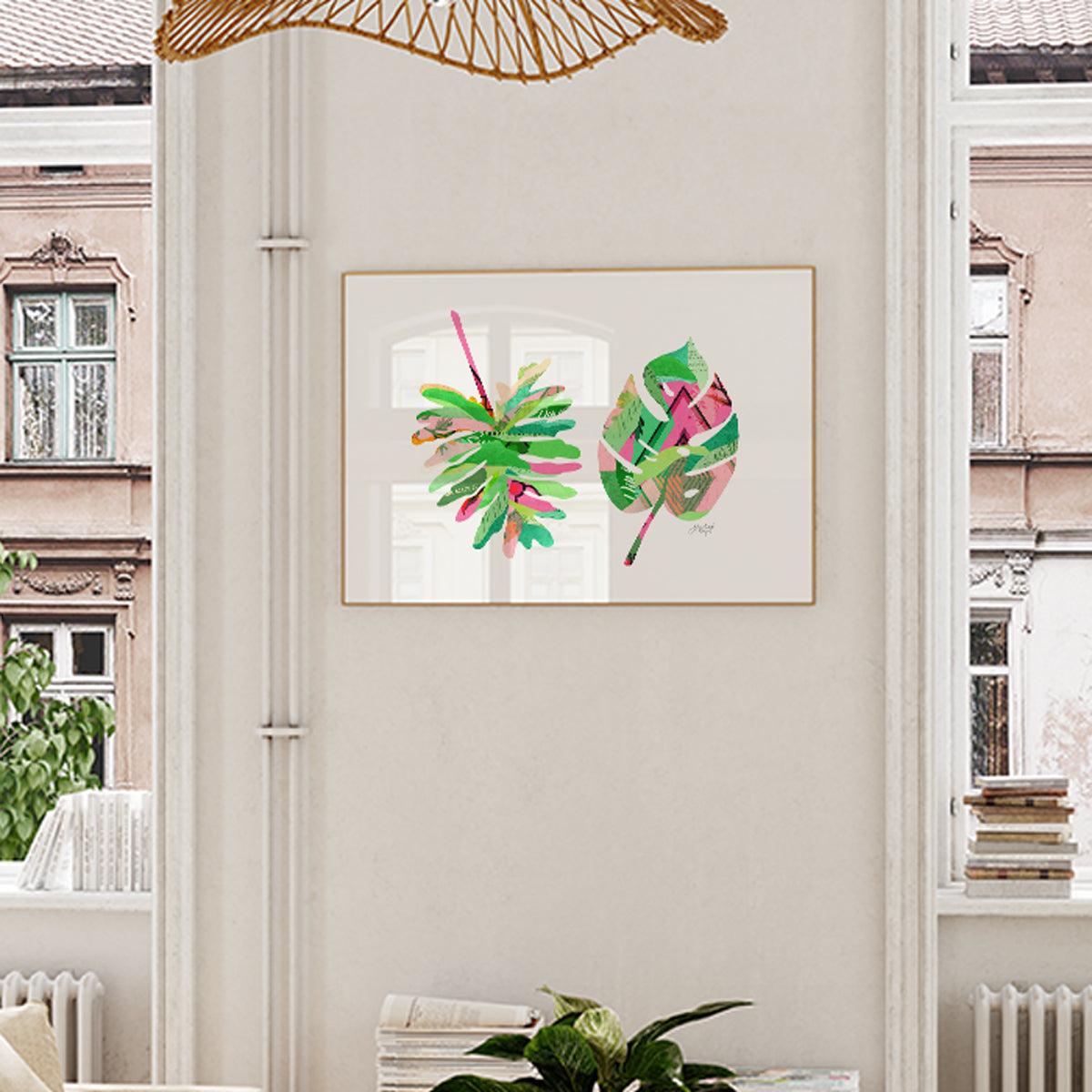 Botanical Collage - Art Print - Lindsey Kay Collective