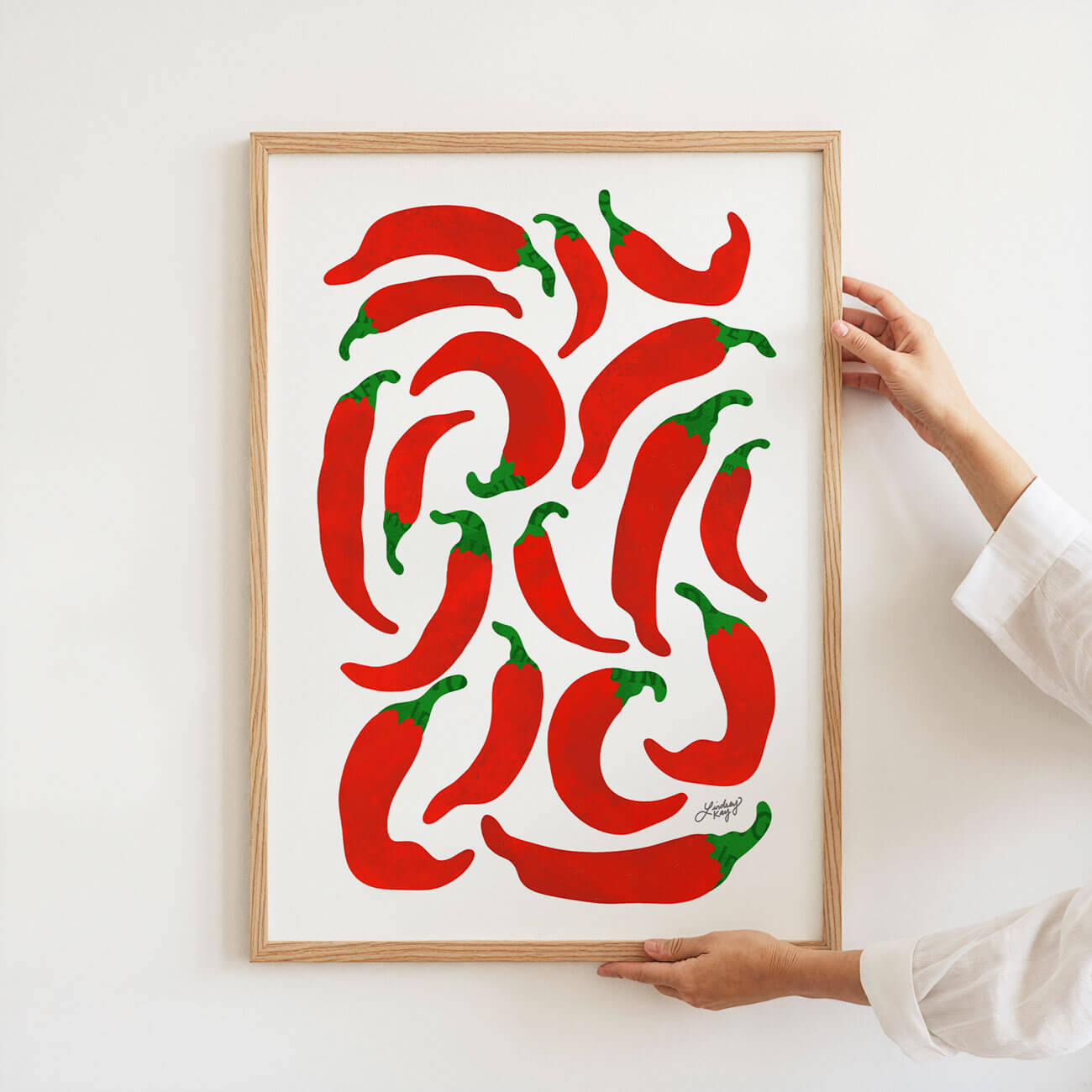 Chili Pepper Illustration - Art Print