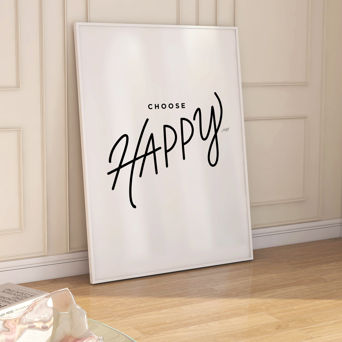 Choose Happy - Art Print
