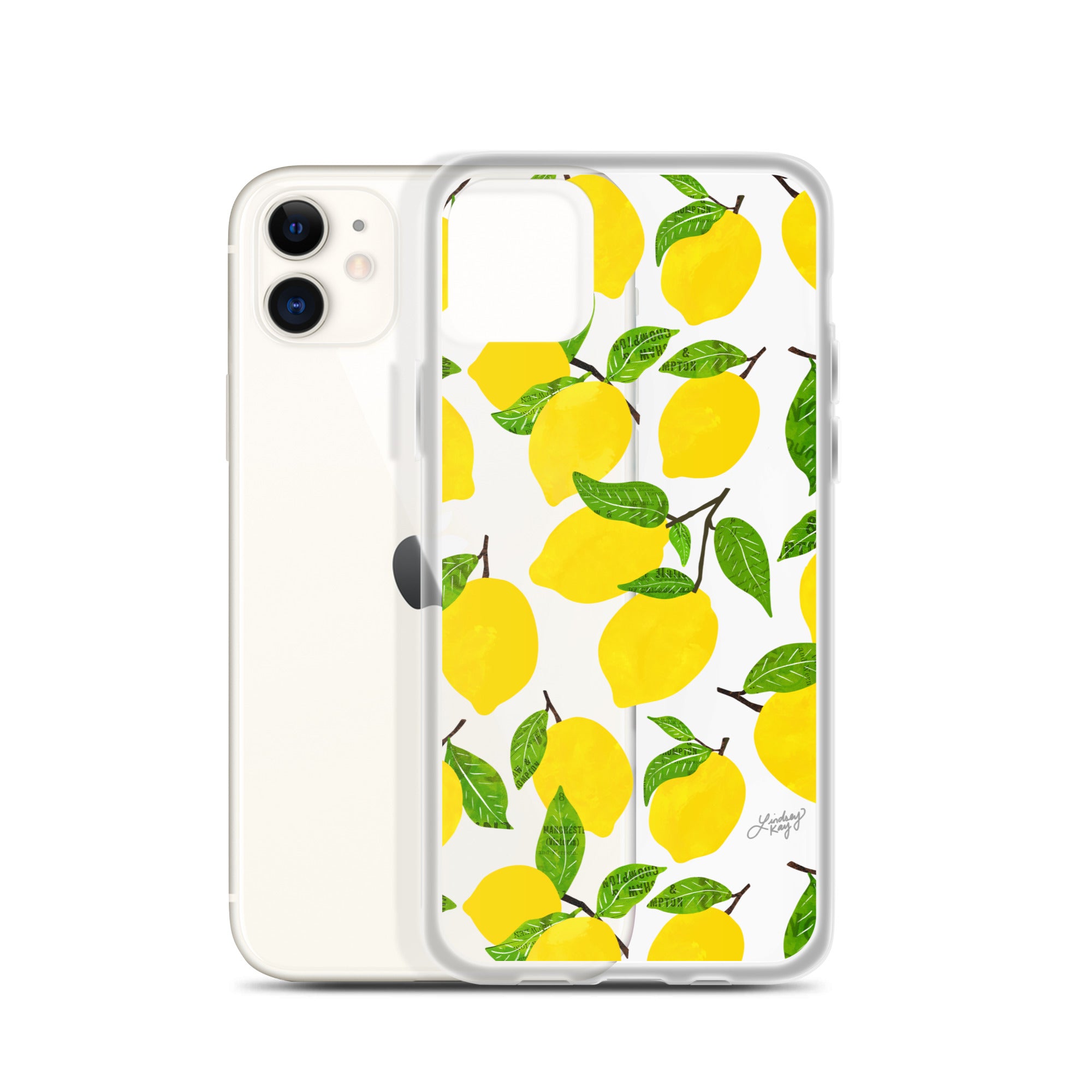 Ilustración de limones - Funda transparente para iPhone®