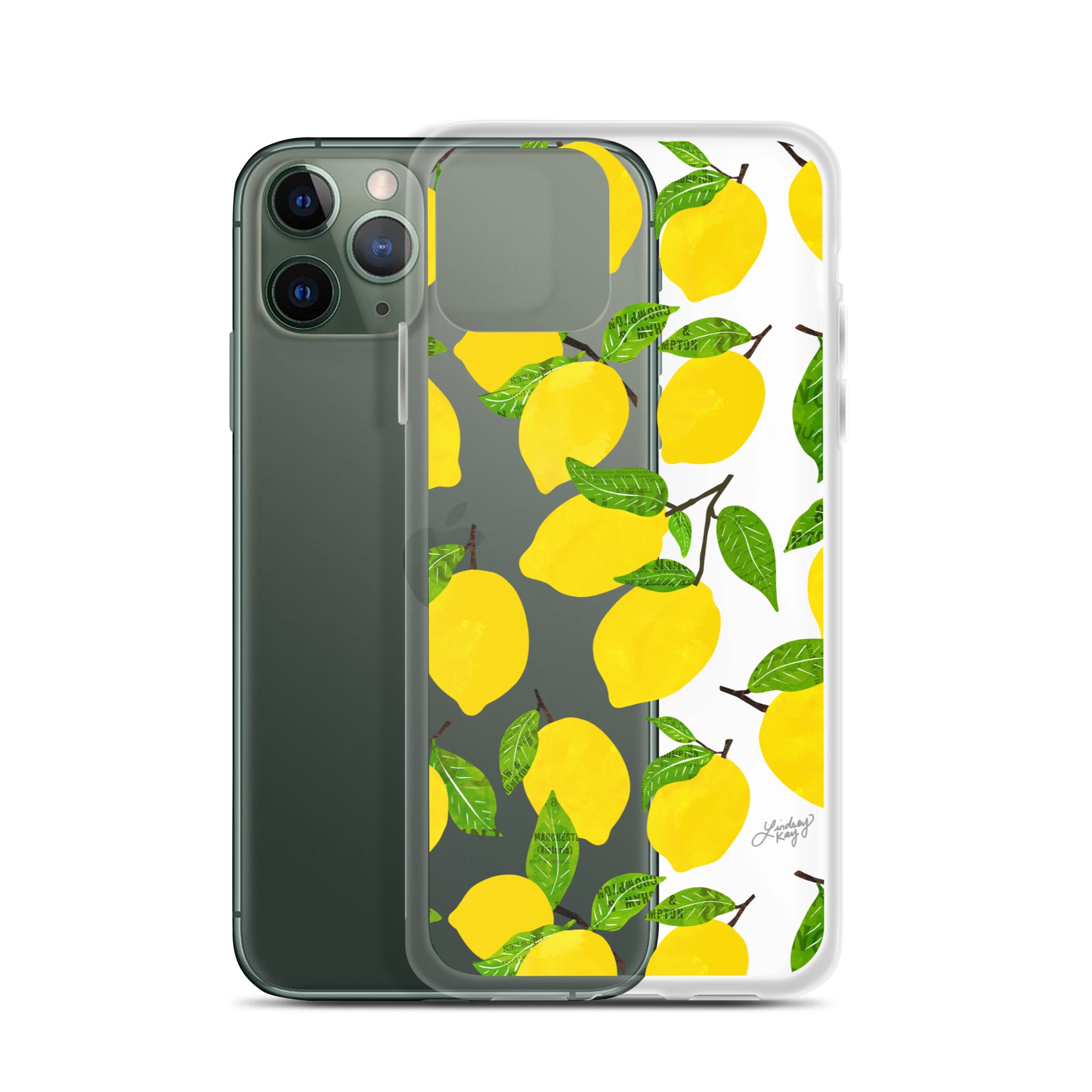 Ilustración de limones - Funda transparente para iPhone®