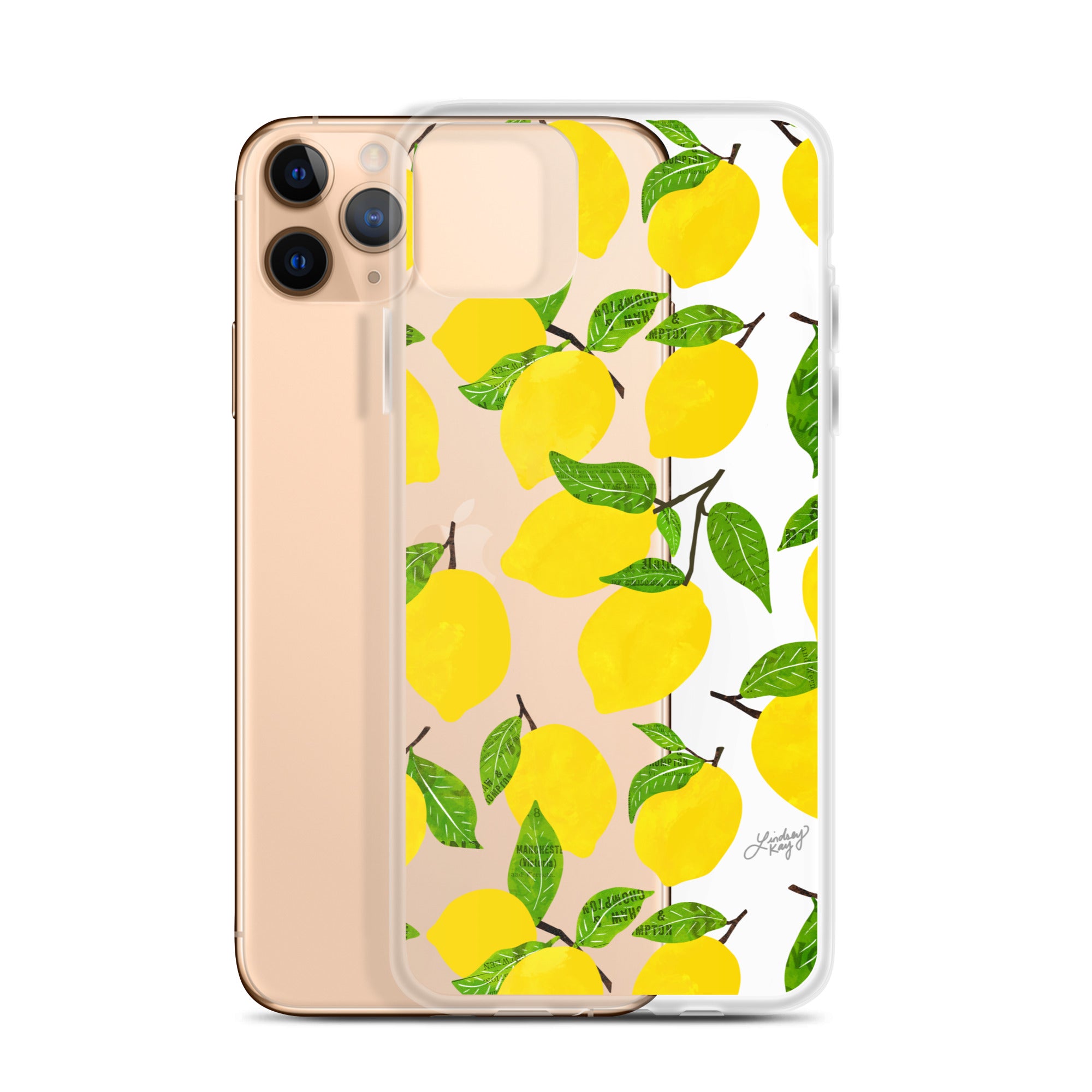 Ilustración de limones - Funda transparente para iPhone®