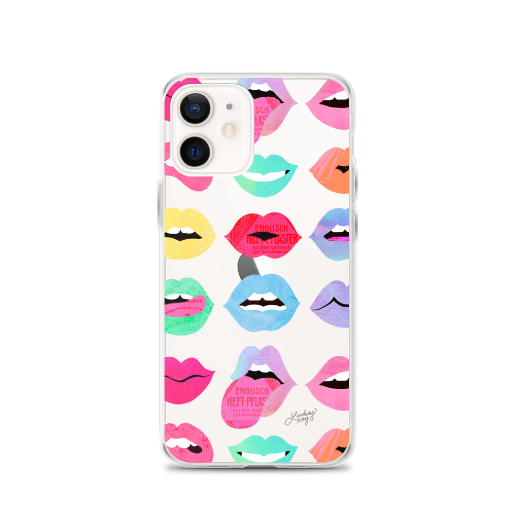 Rainbow Lips of Love - Clear Case for iPhone®
