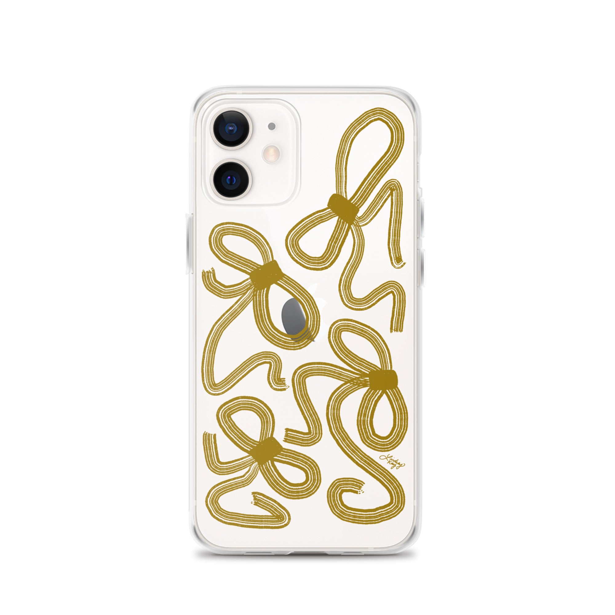 Cinta Dorada - Funda transparente para iPhone®