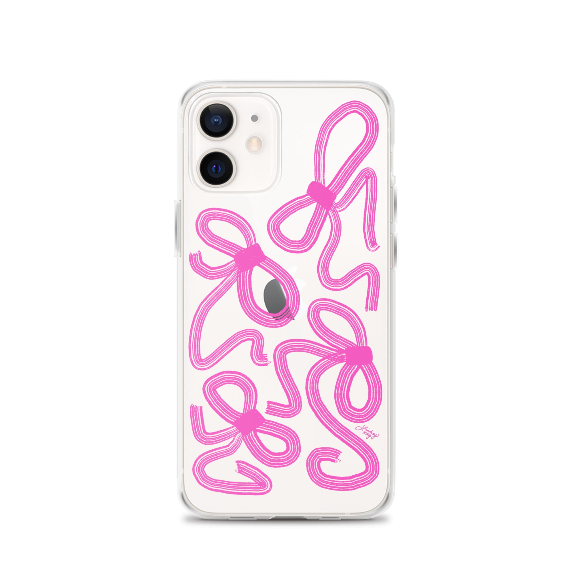 Cinta rosa - Funda transparente para iPhone®