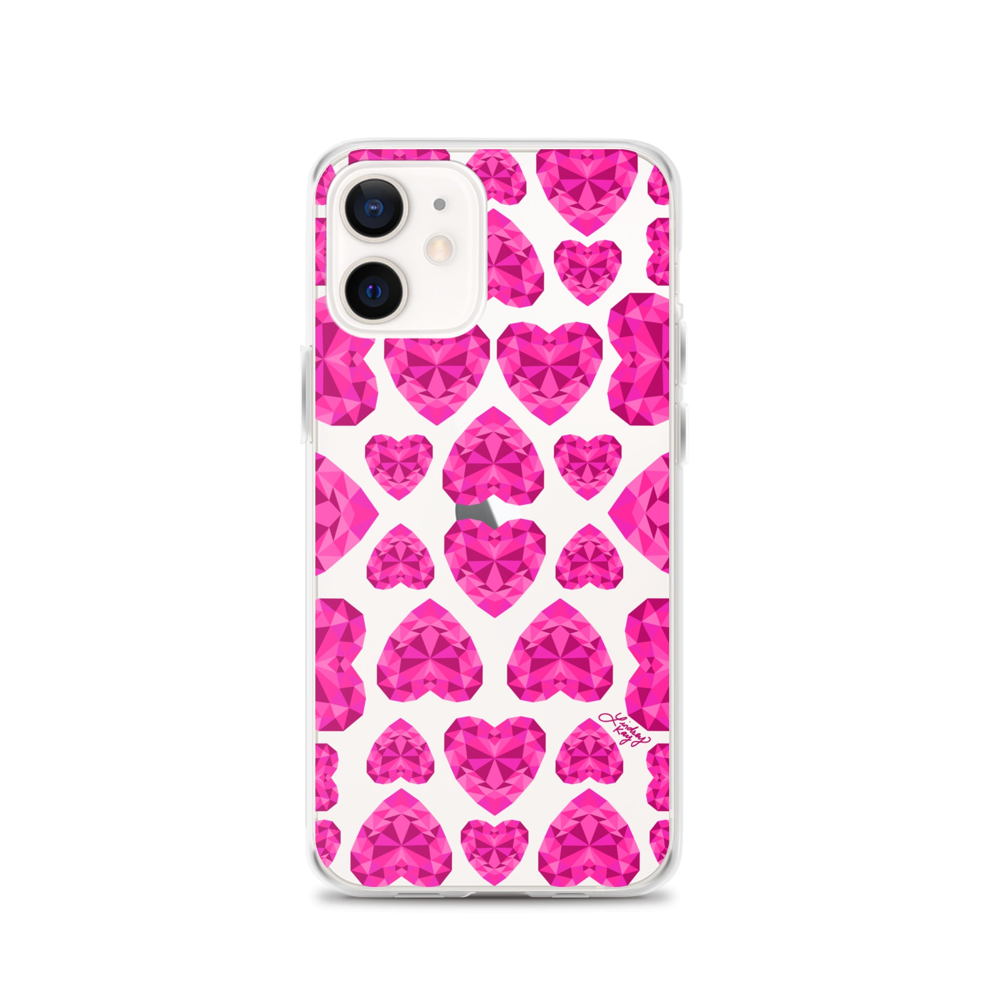Pink Jewels - Clear Case for iPhone®