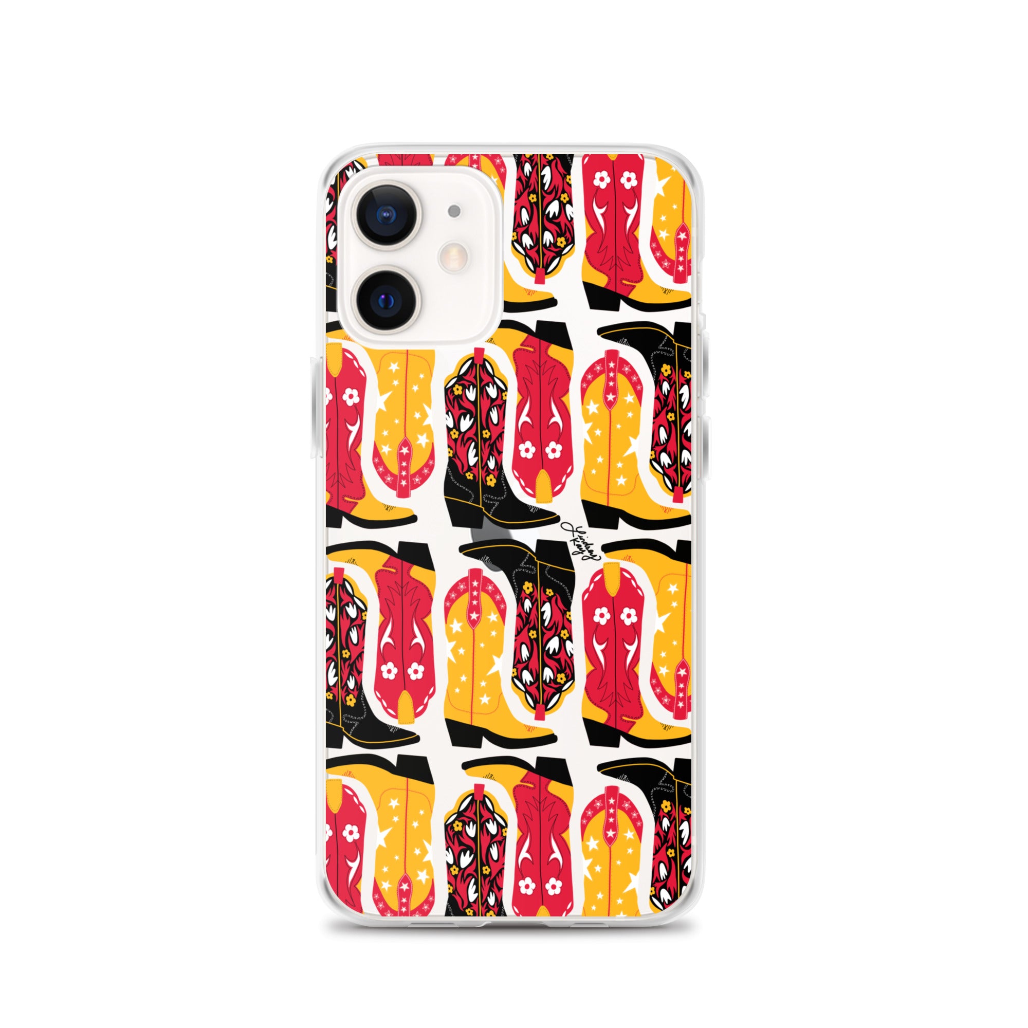 Kansas City Cowgirl Boots - Clear Case for iPhone®
