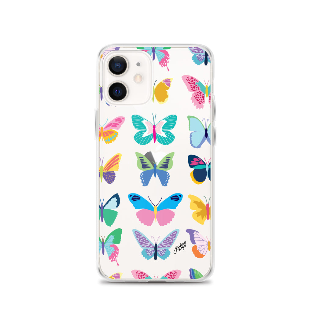 Colorful Butterflies - Clear Case for iPhone®