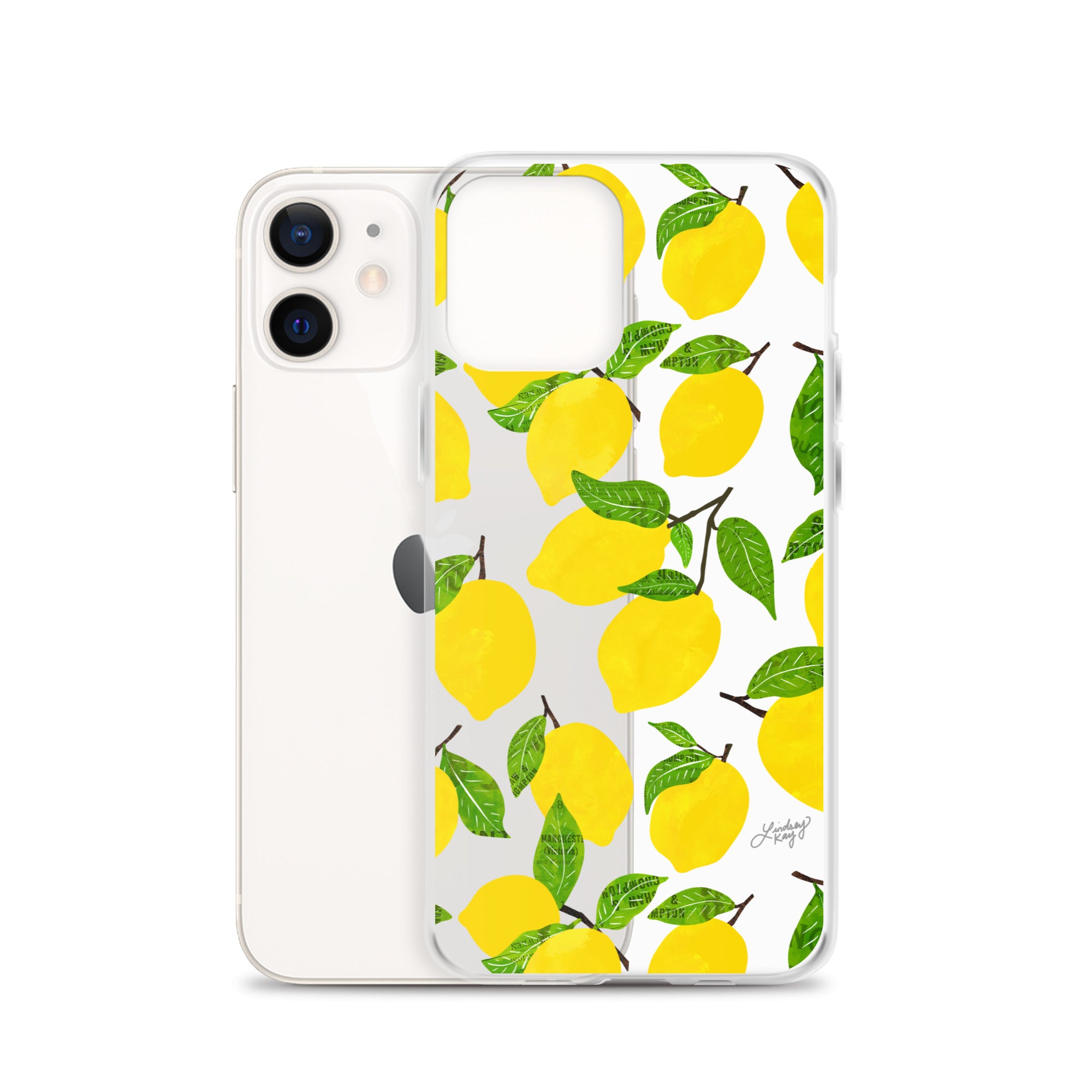 Ilustración de limones - Funda transparente para iPhone®