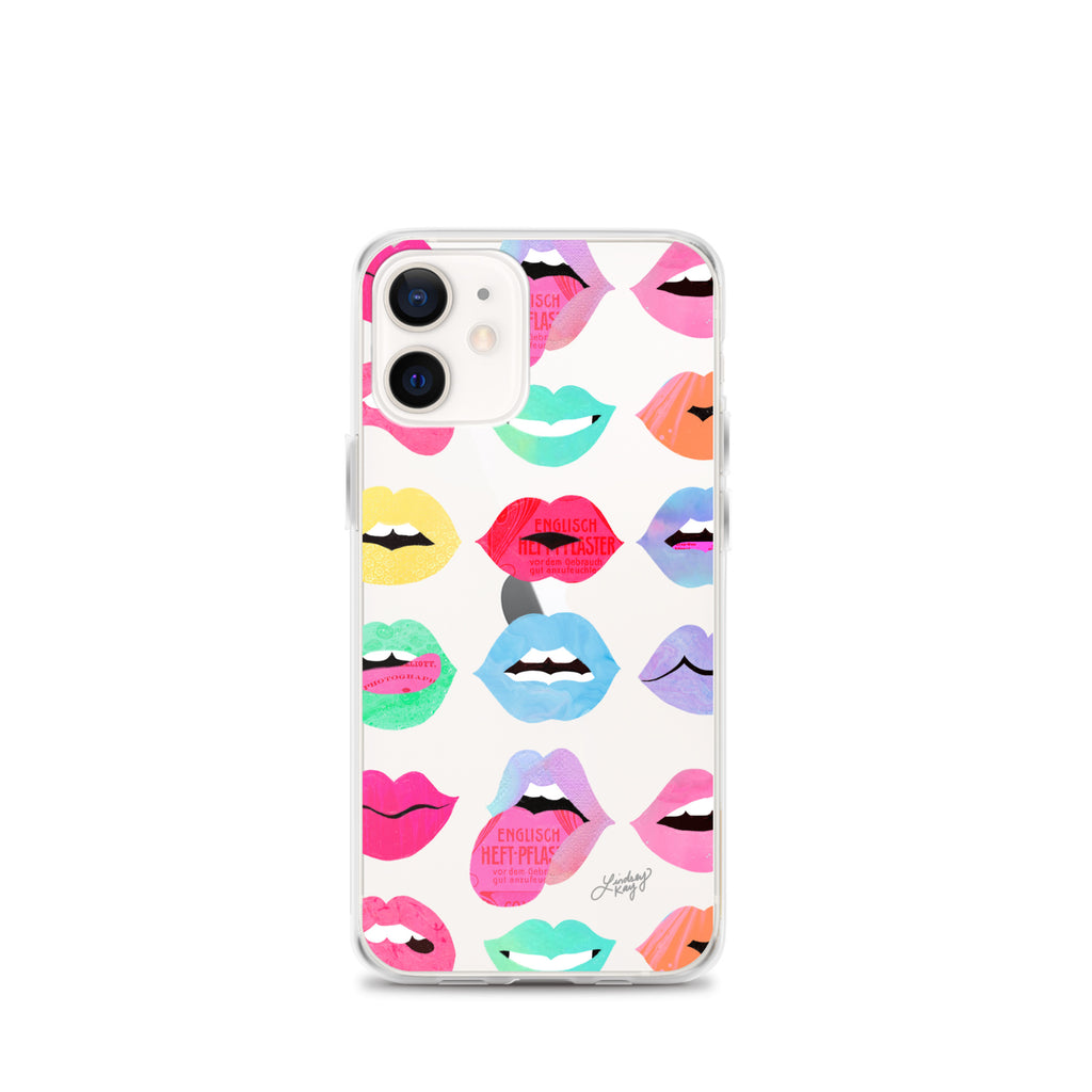 Rainbow Lips of Love - Clear Case for iPhone®