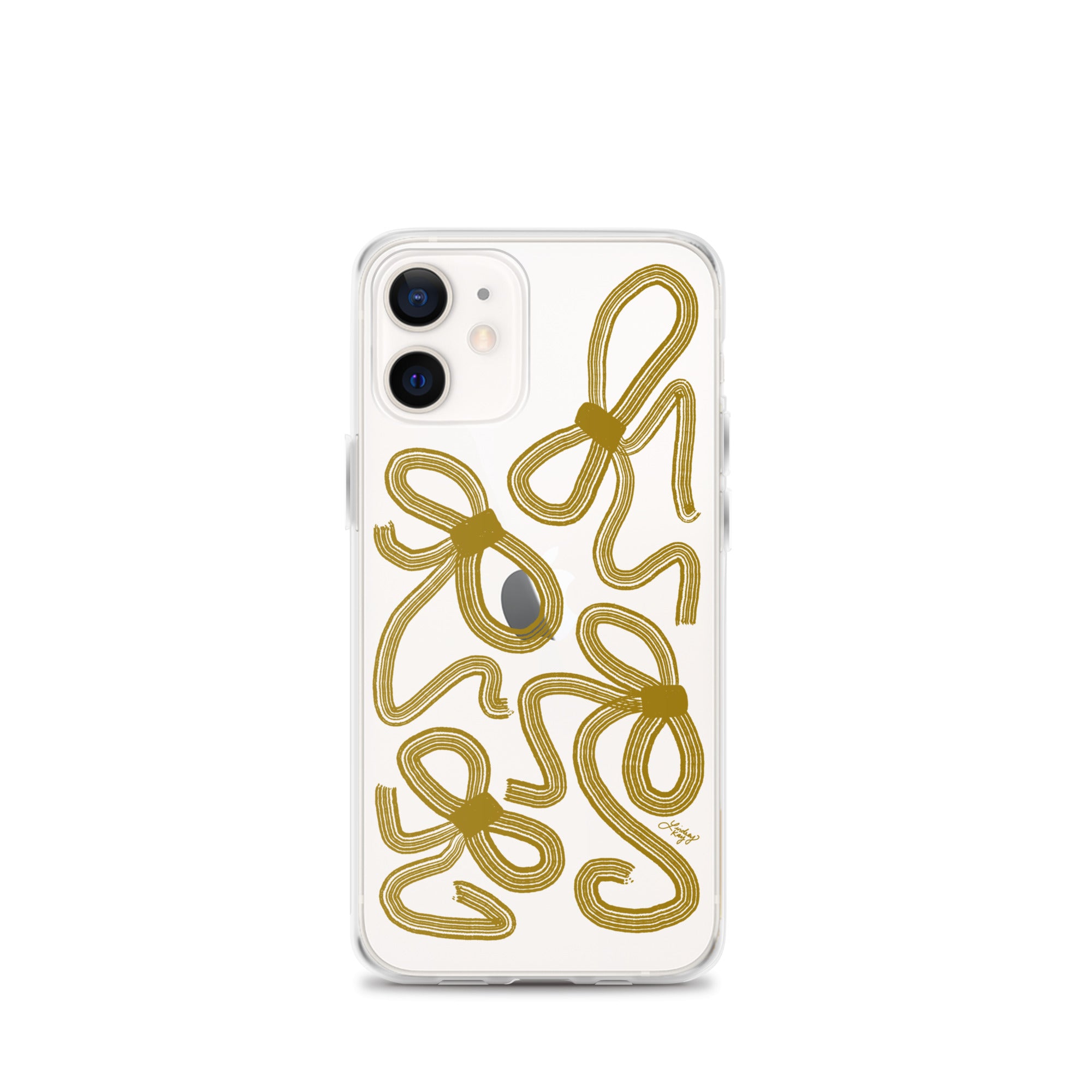 Cinta Dorada - Funda transparente para iPhone®