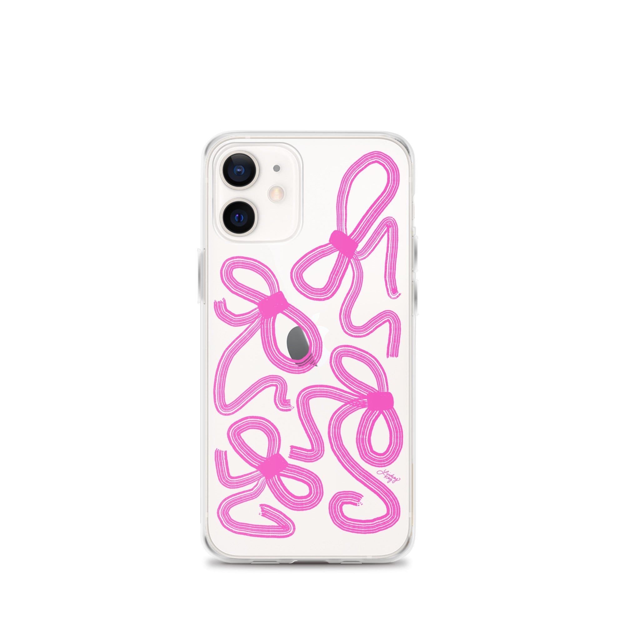 Cinta rosa - Funda transparente para iPhone®