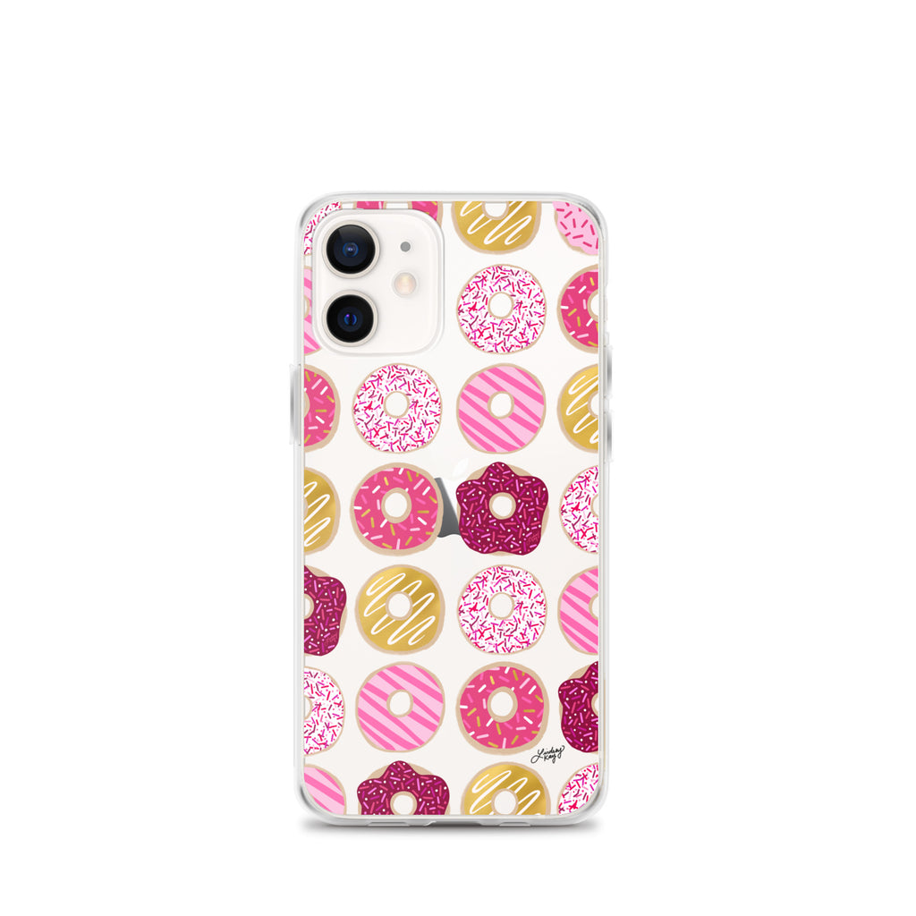 Valentine's Day Donuts - Clear Case for iPhone®