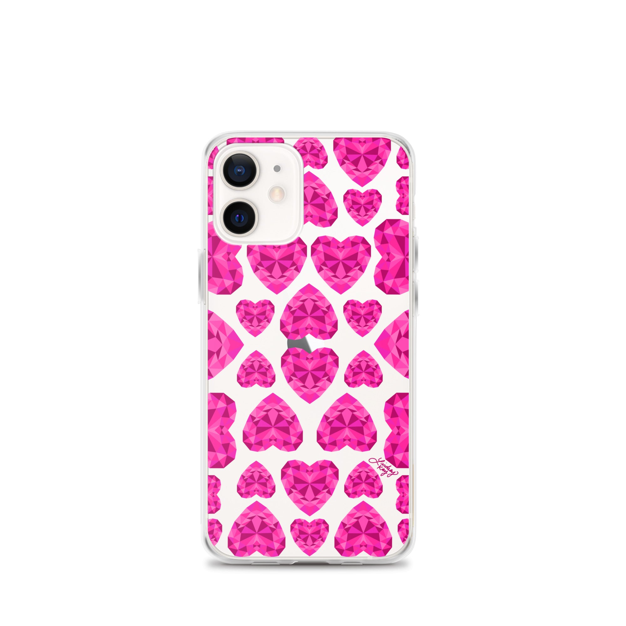 Pink Jewels - Clear Case for iPhone®
