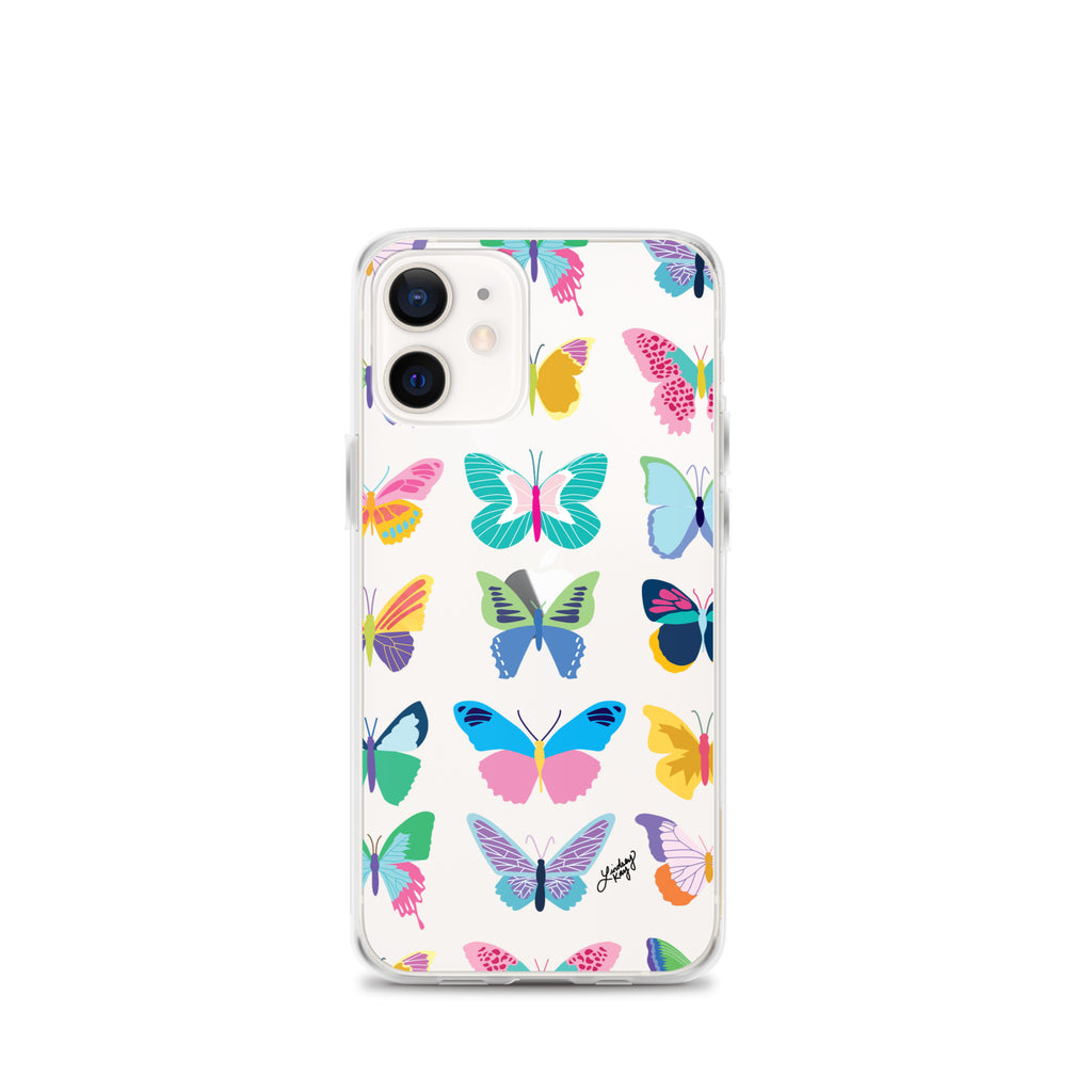Colorful Butterflies - Clear Case for iPhone®