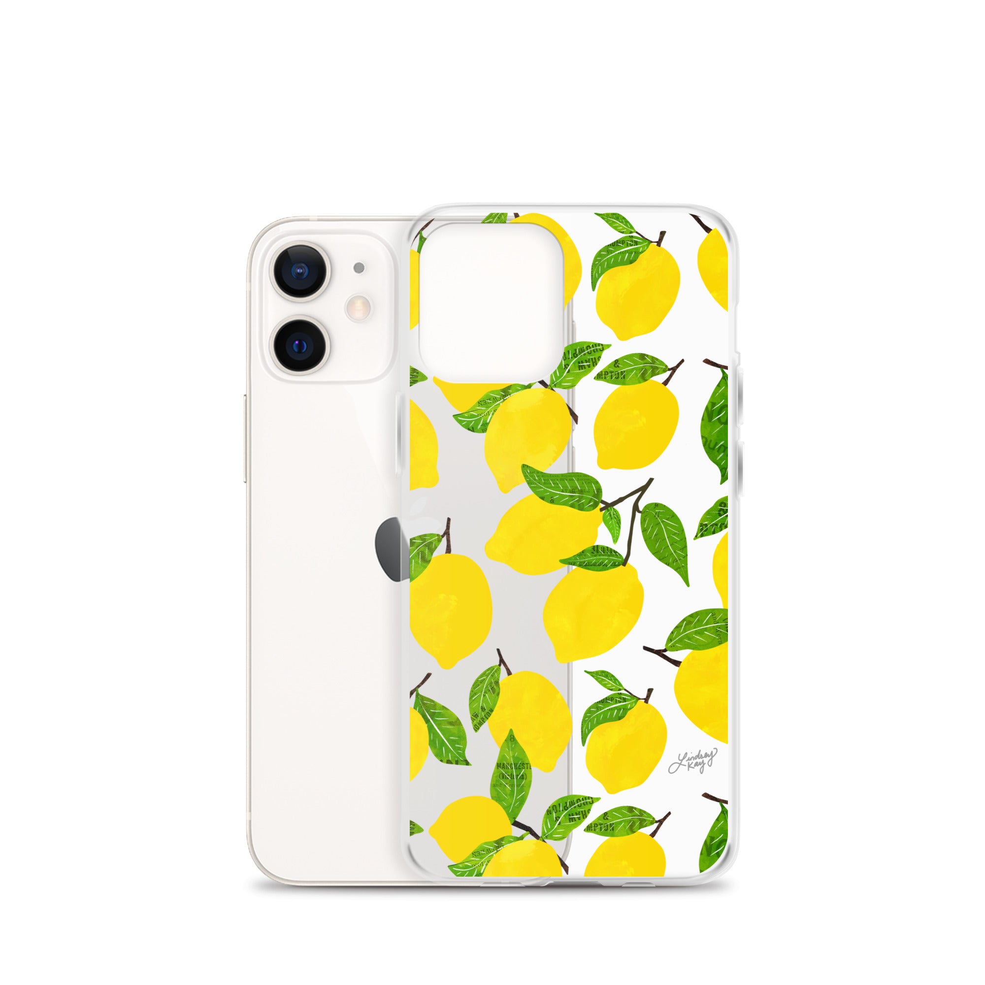 Ilustración de limones - Funda transparente para iPhone®