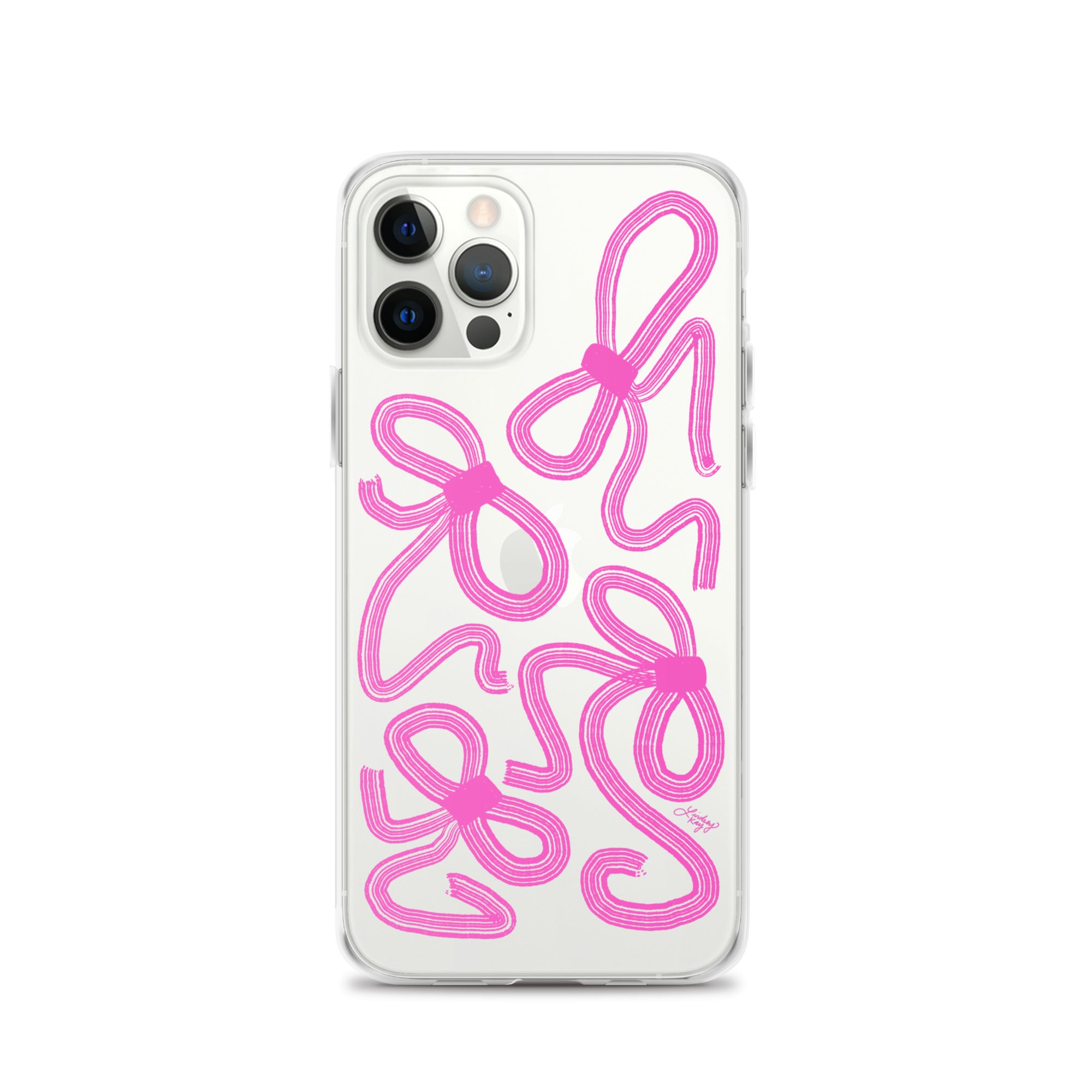 Cinta rosa - Funda transparente para iPhone®