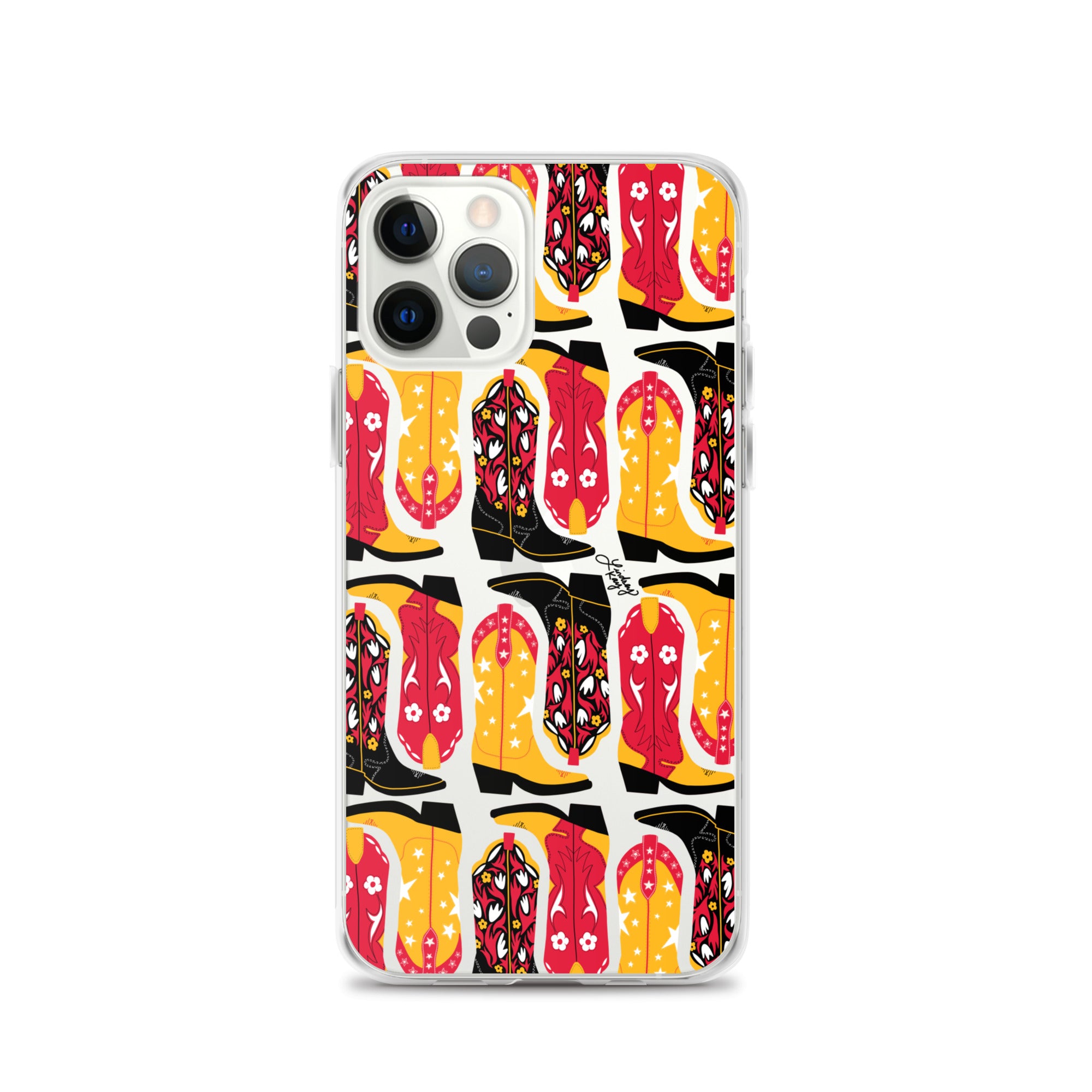Kansas City Cowgirl Boots - Clear Case for iPhone®