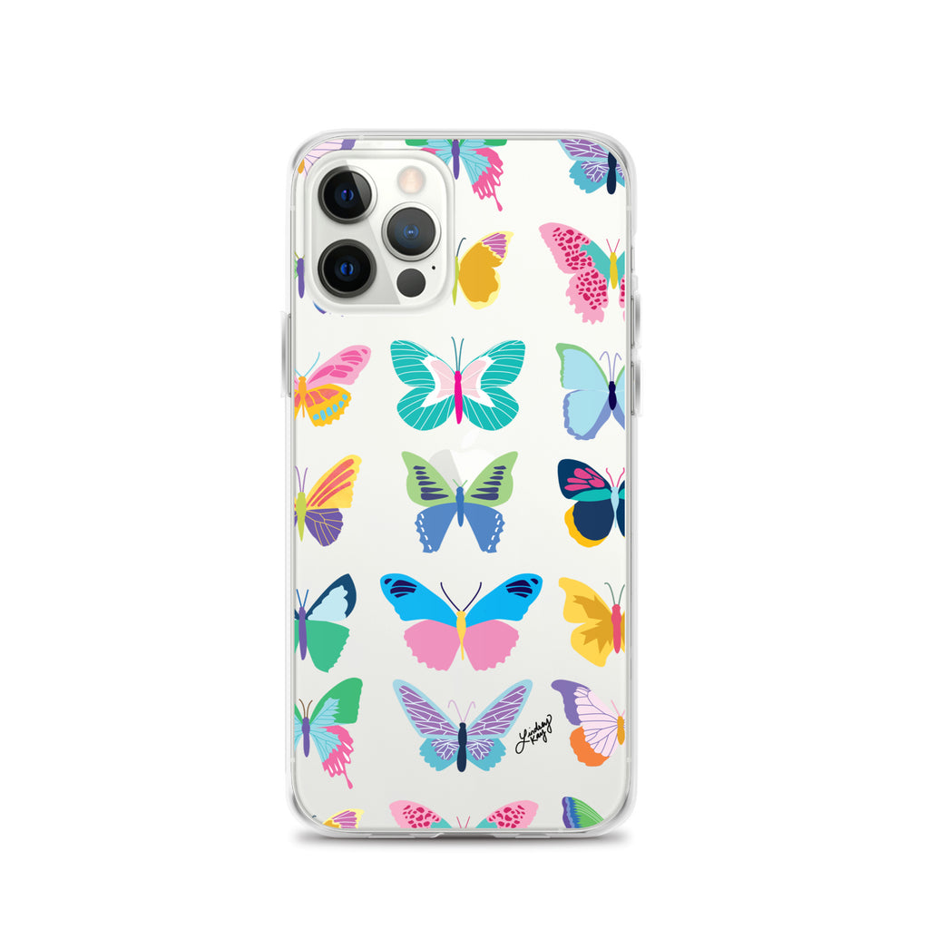 Colorful Butterflies - Clear Case for iPhone®