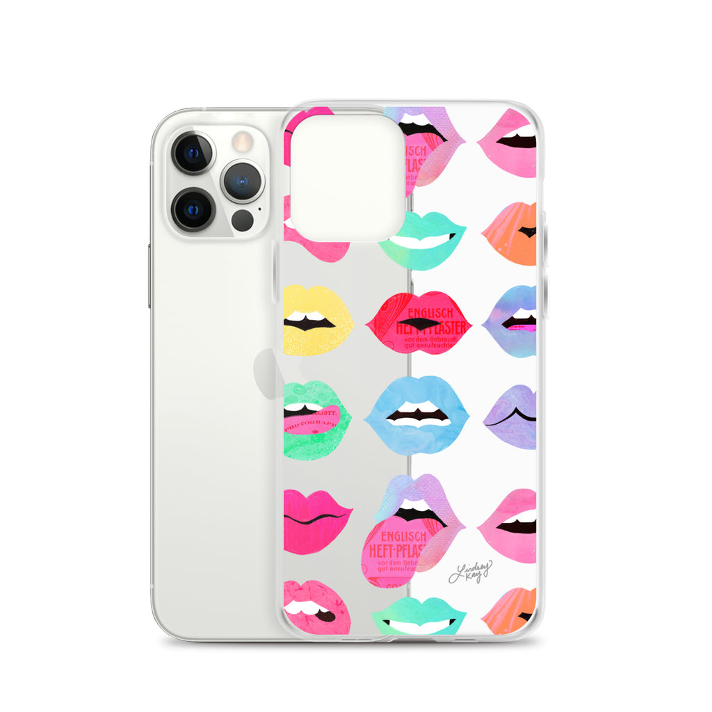 Rainbow Lips of Love - Clear Case for iPhone®