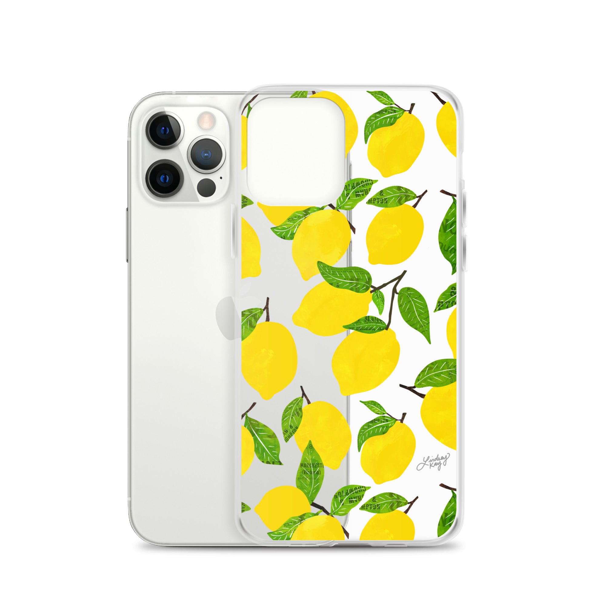 Ilustración de limones - Funda transparente para iPhone®