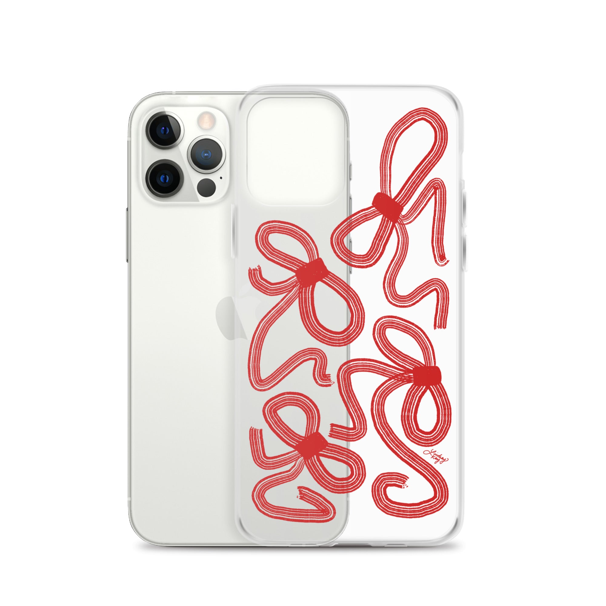 Cinta Roja - Funda transparente para iPhone®