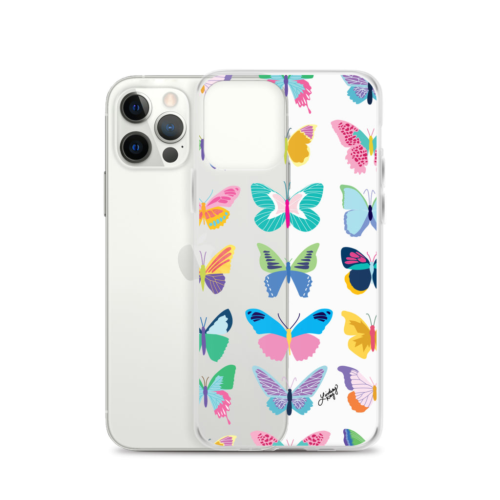 Colorful Butterflies - Clear Case for iPhone®