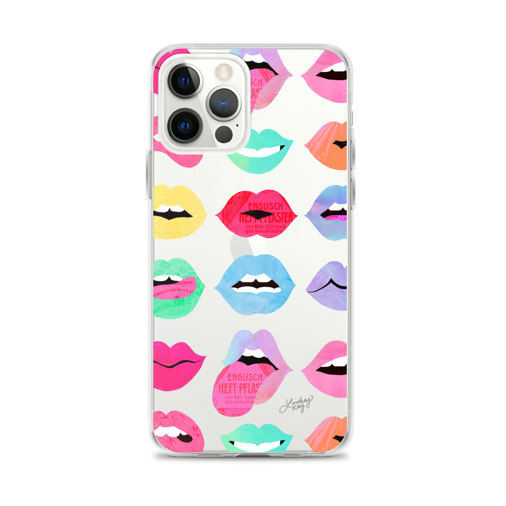 Rainbow Lips of Love - Clear Case for iPhone®