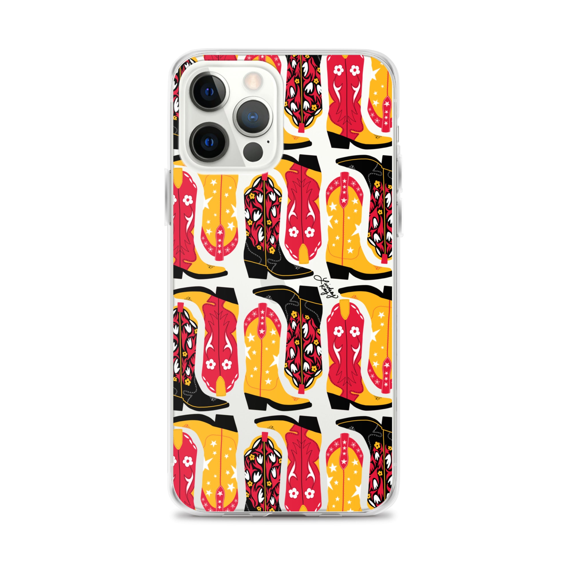 Kansas City Cowgirl Boots - Clear Case for iPhone®