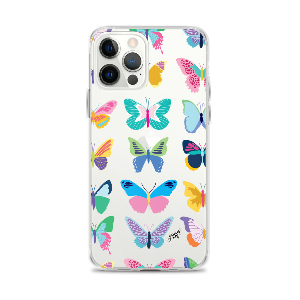 Colorful Butterflies - Clear Case for iPhone®