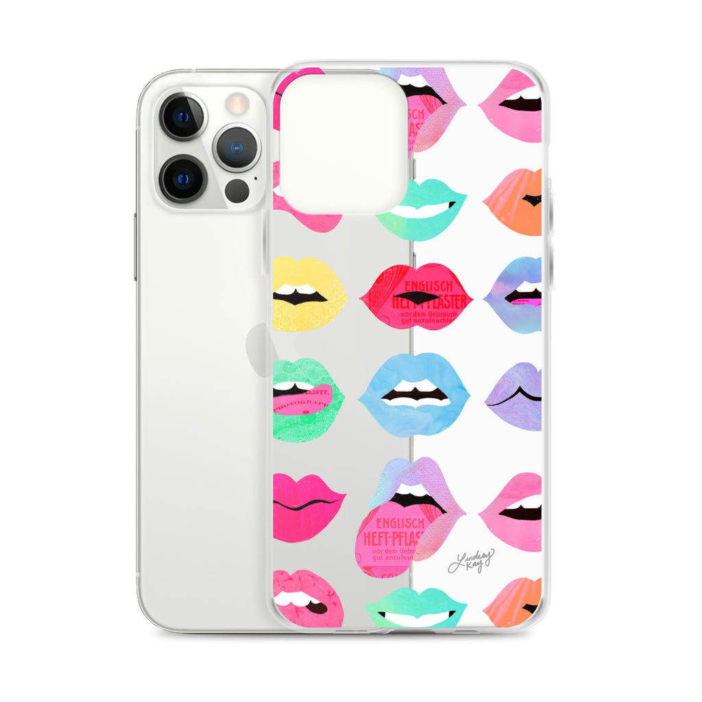 Rainbow Lips of Love - Clear Case for iPhone®