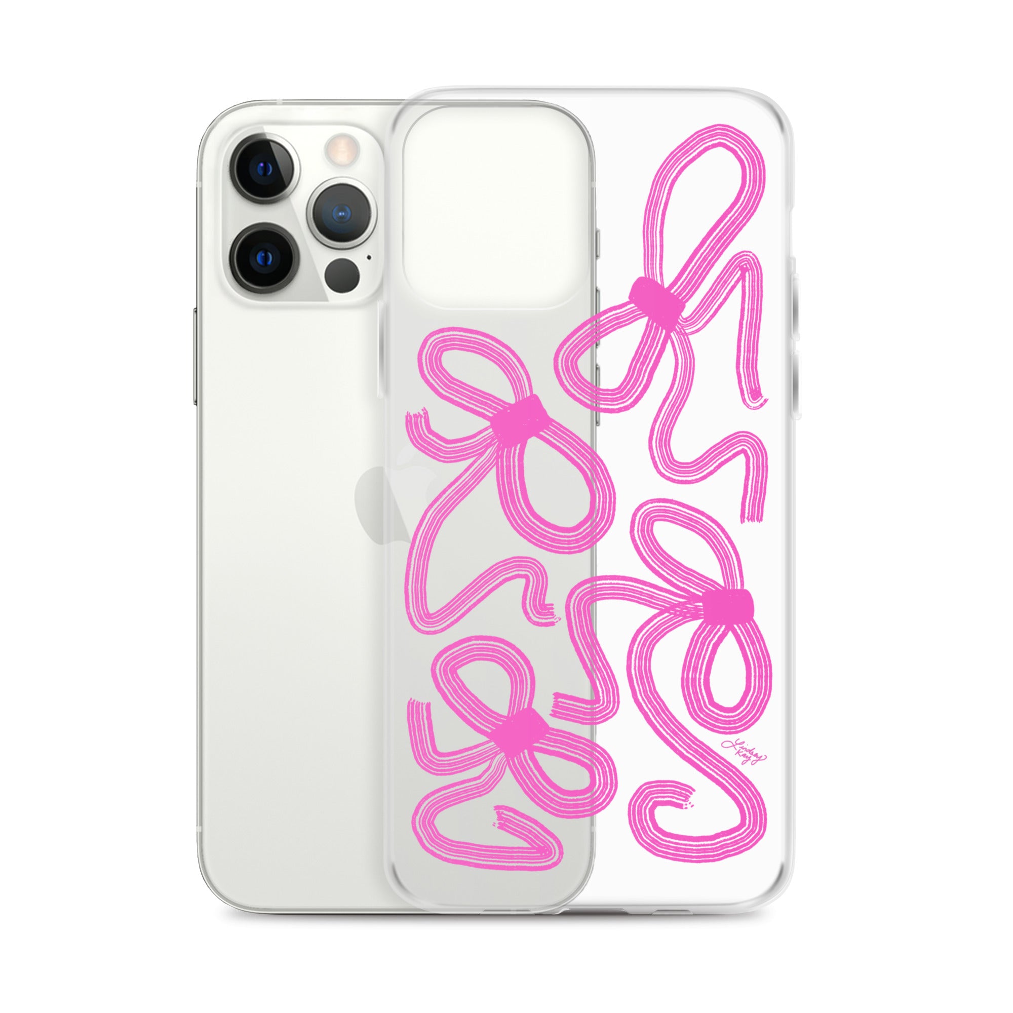 Pink Ribbons - Clear Case for iPhone®
