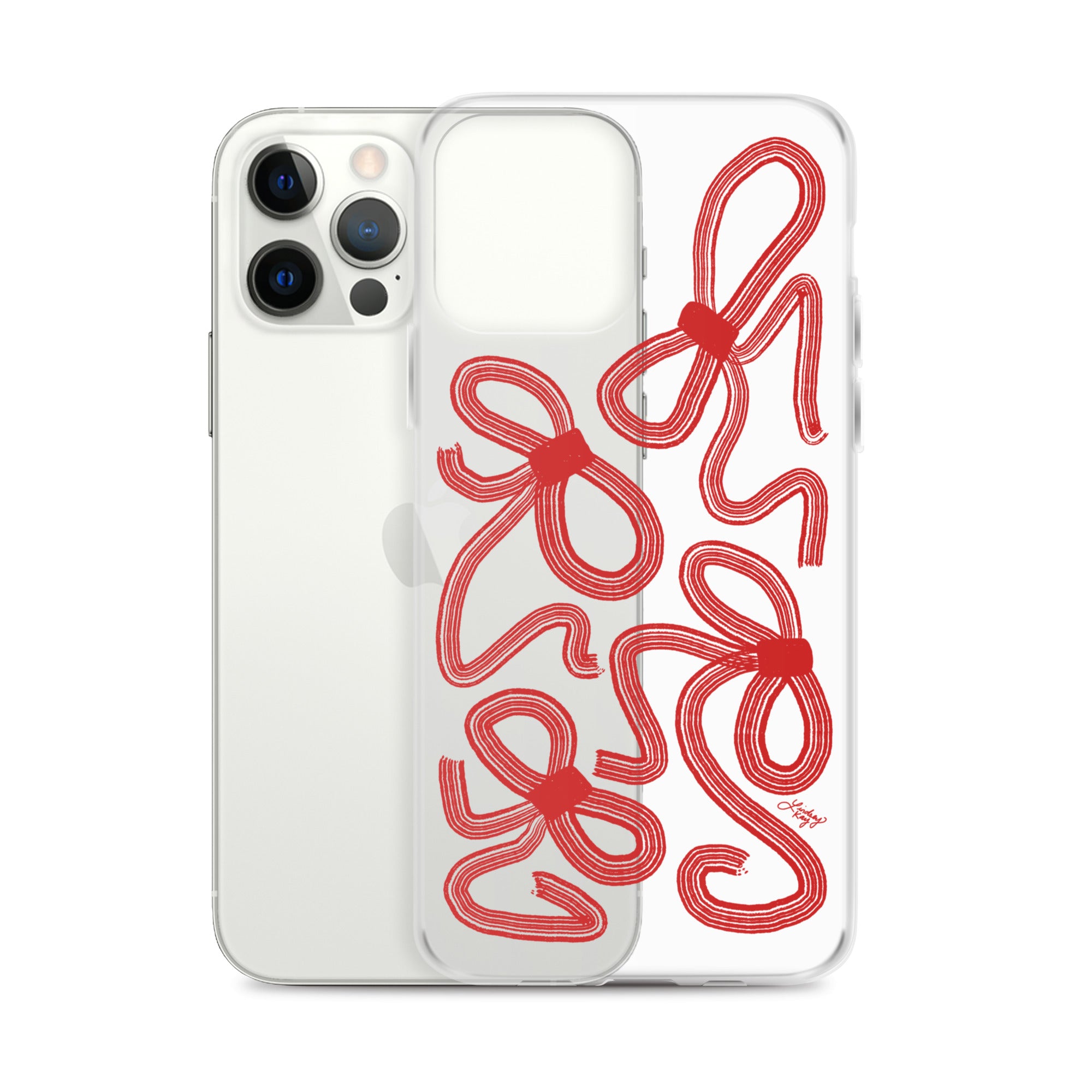 Cinta Roja - Funda transparente para iPhone®