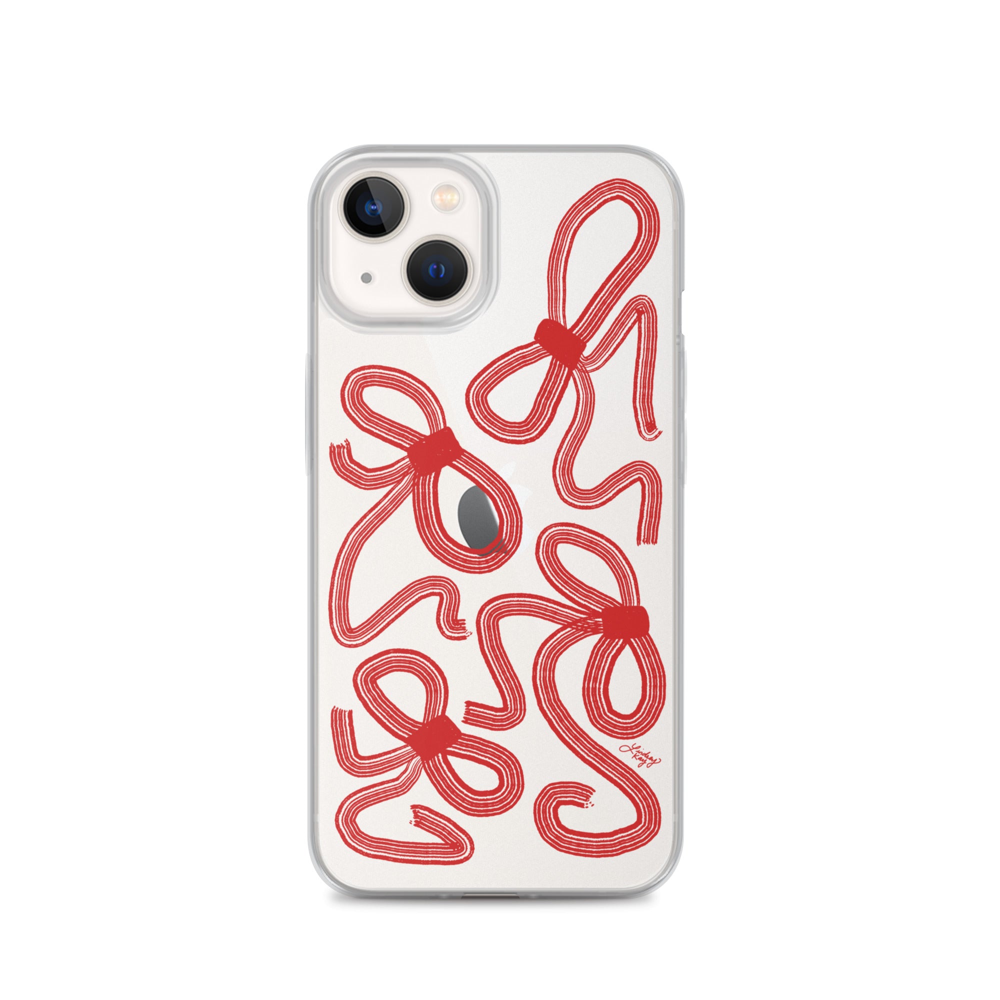 Cinta Roja - Funda transparente para iPhone®