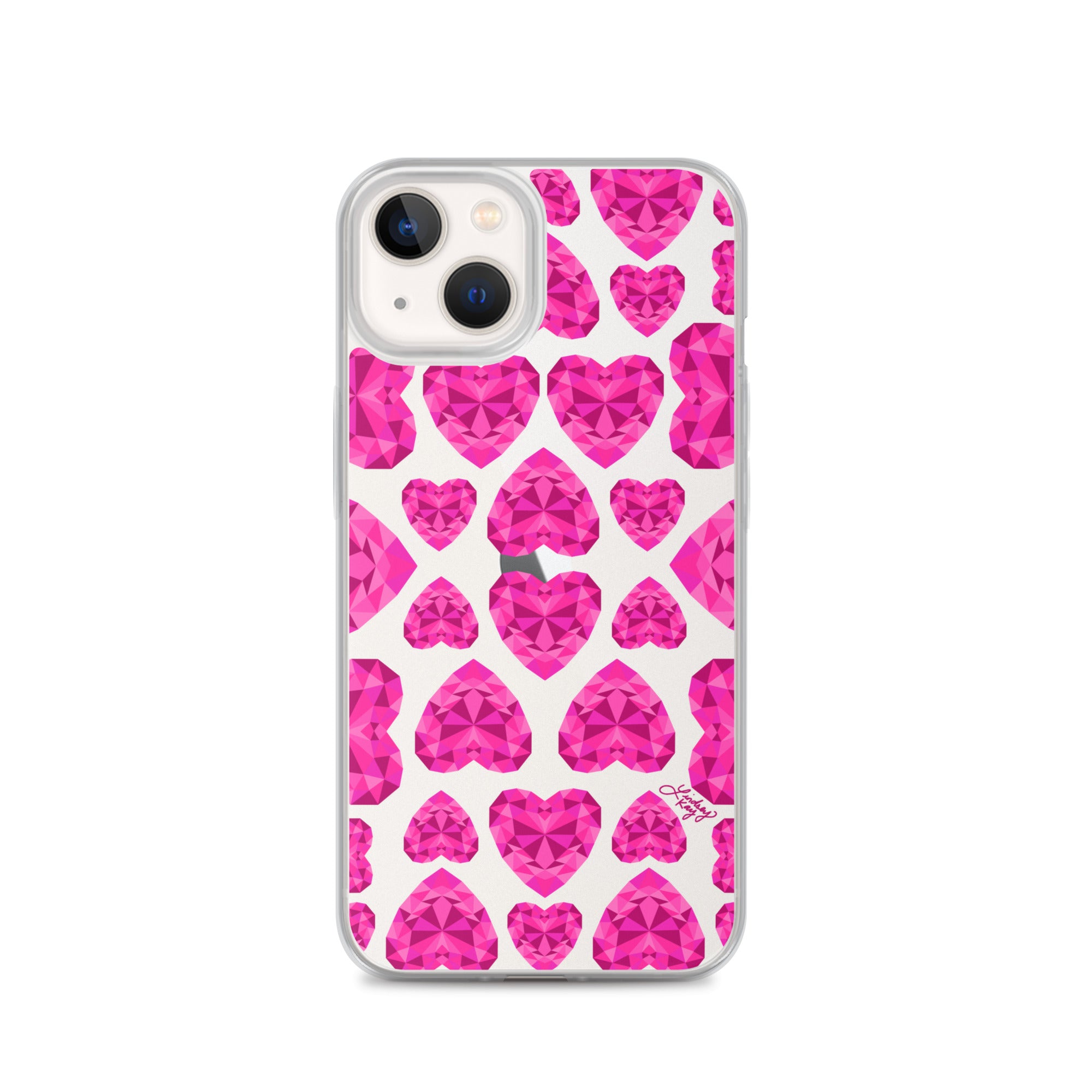 Pink Jewels - Clear Case for iPhone®