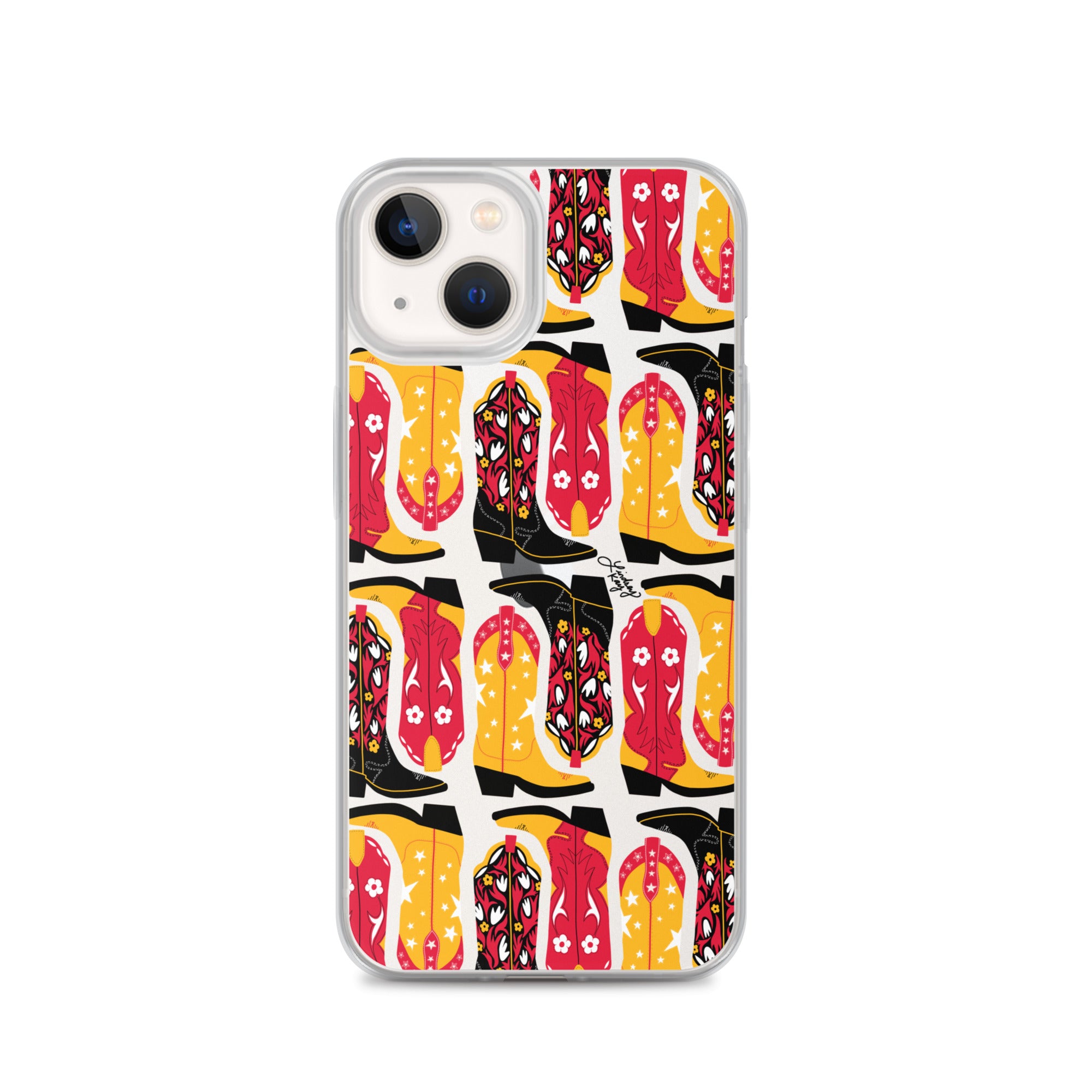 Kansas City Cowgirl Boots - Clear Case for iPhone®