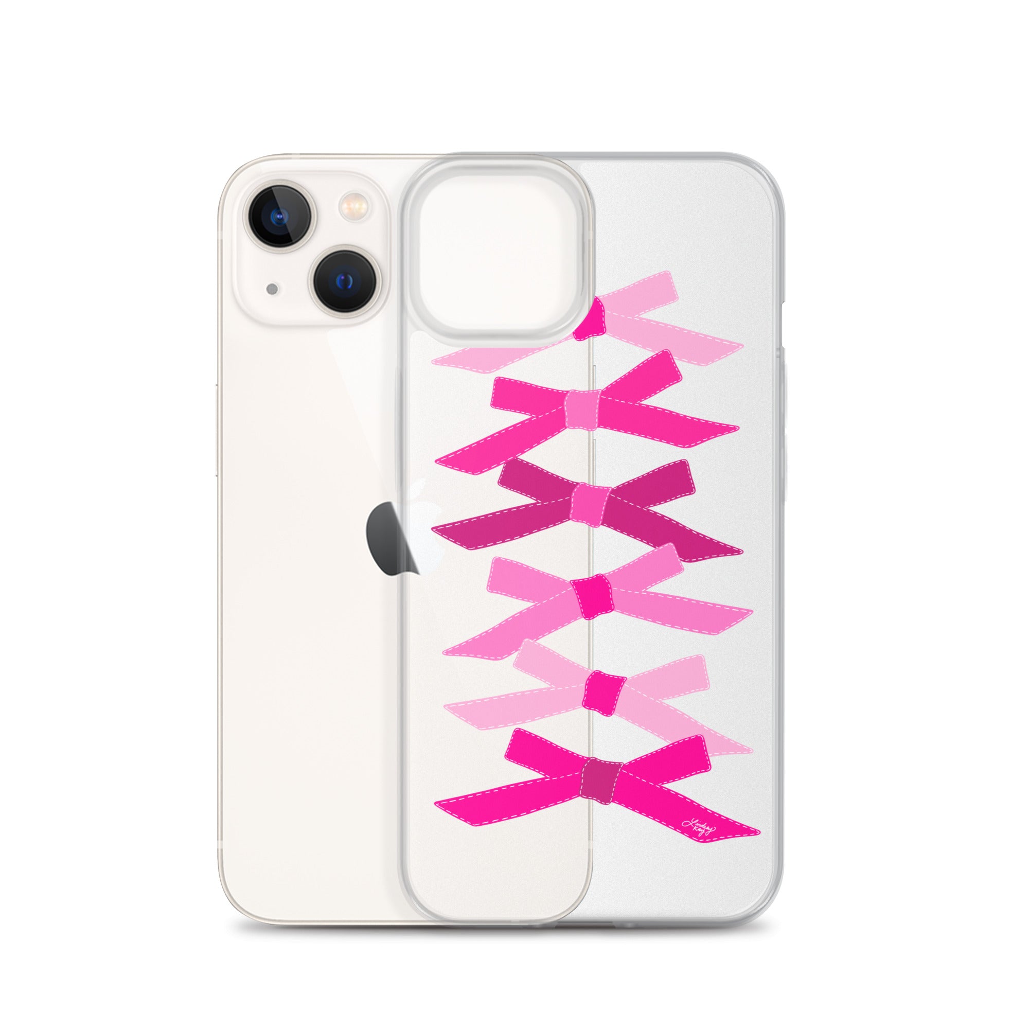 Pink Ribbons - Clear Case for iPhone®