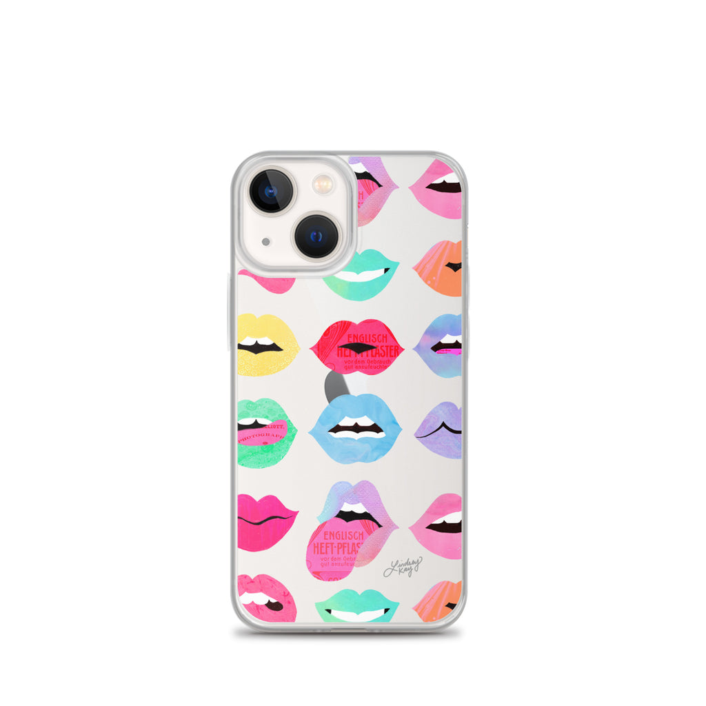 Rainbow Lips of Love - Clear Case for iPhone®