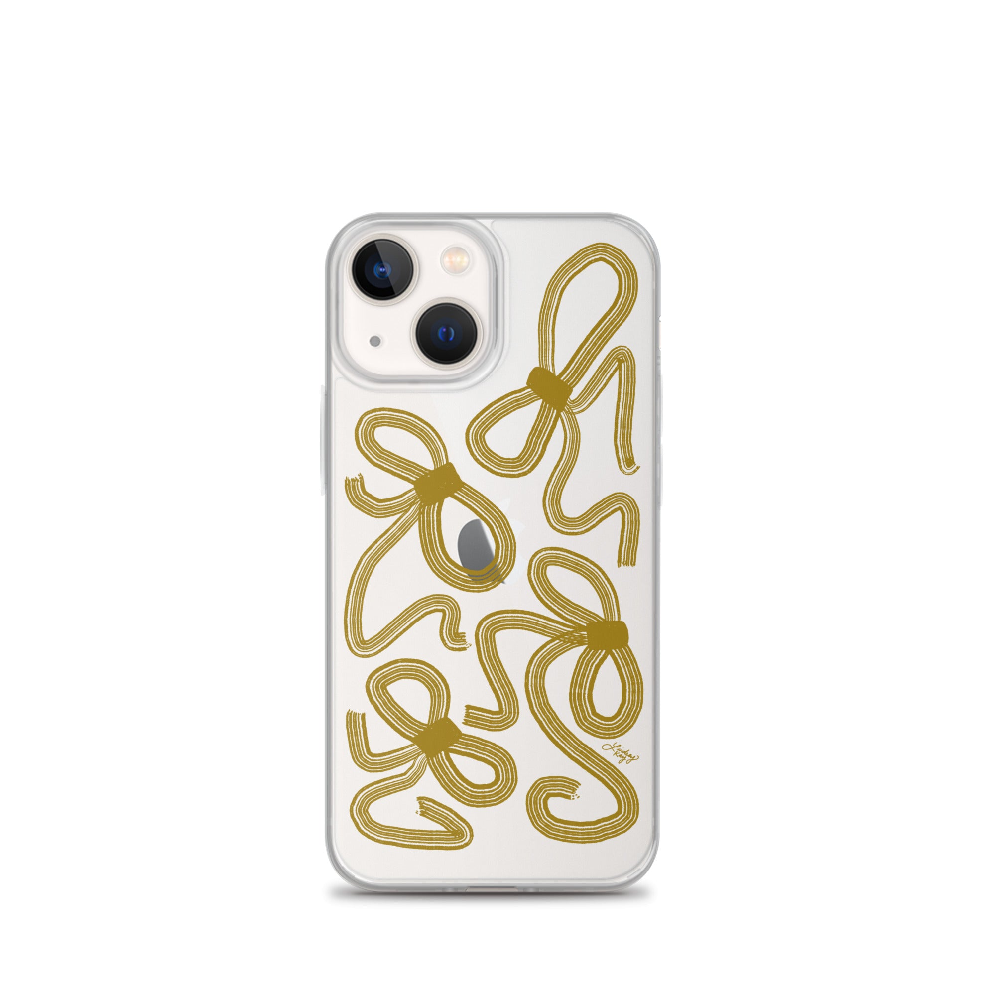 Cinta Dorada - Funda transparente para iPhone®