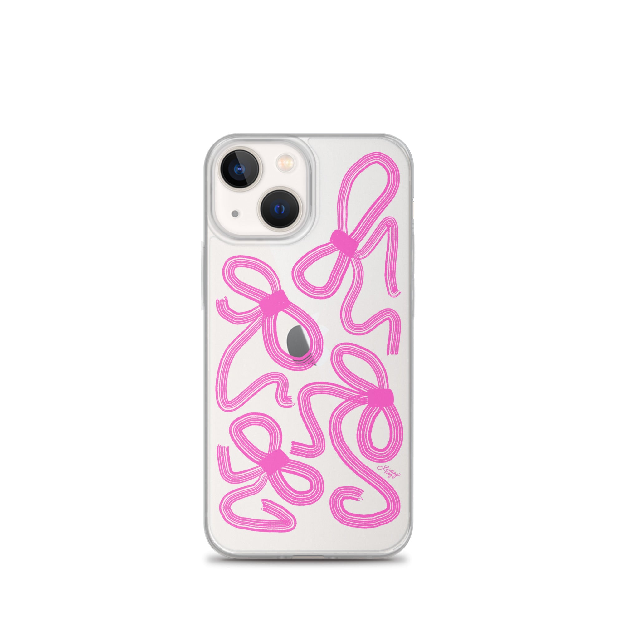 Cinta rosa - Funda transparente para iPhone®