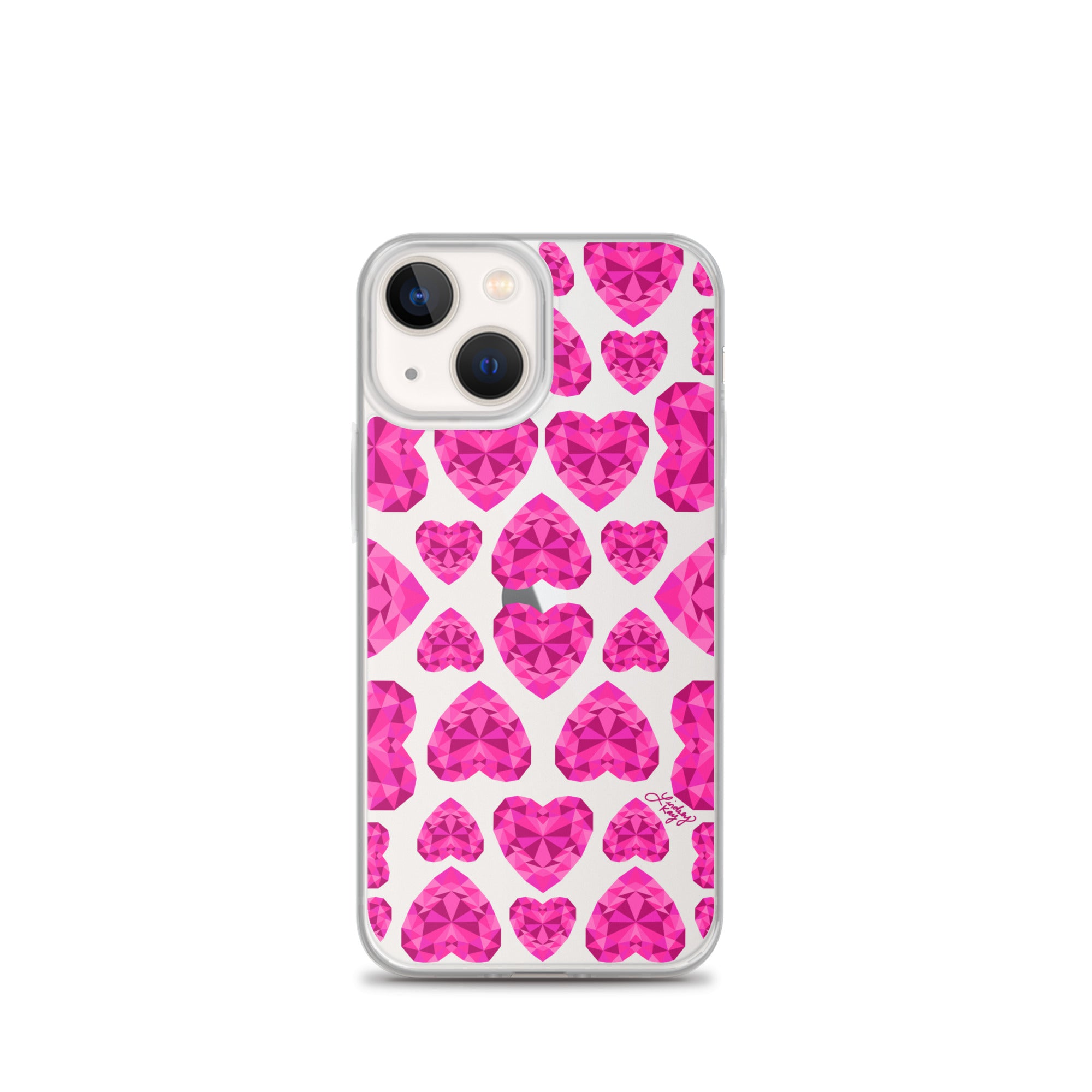 Pink Jewels - Clear Case for iPhone®
