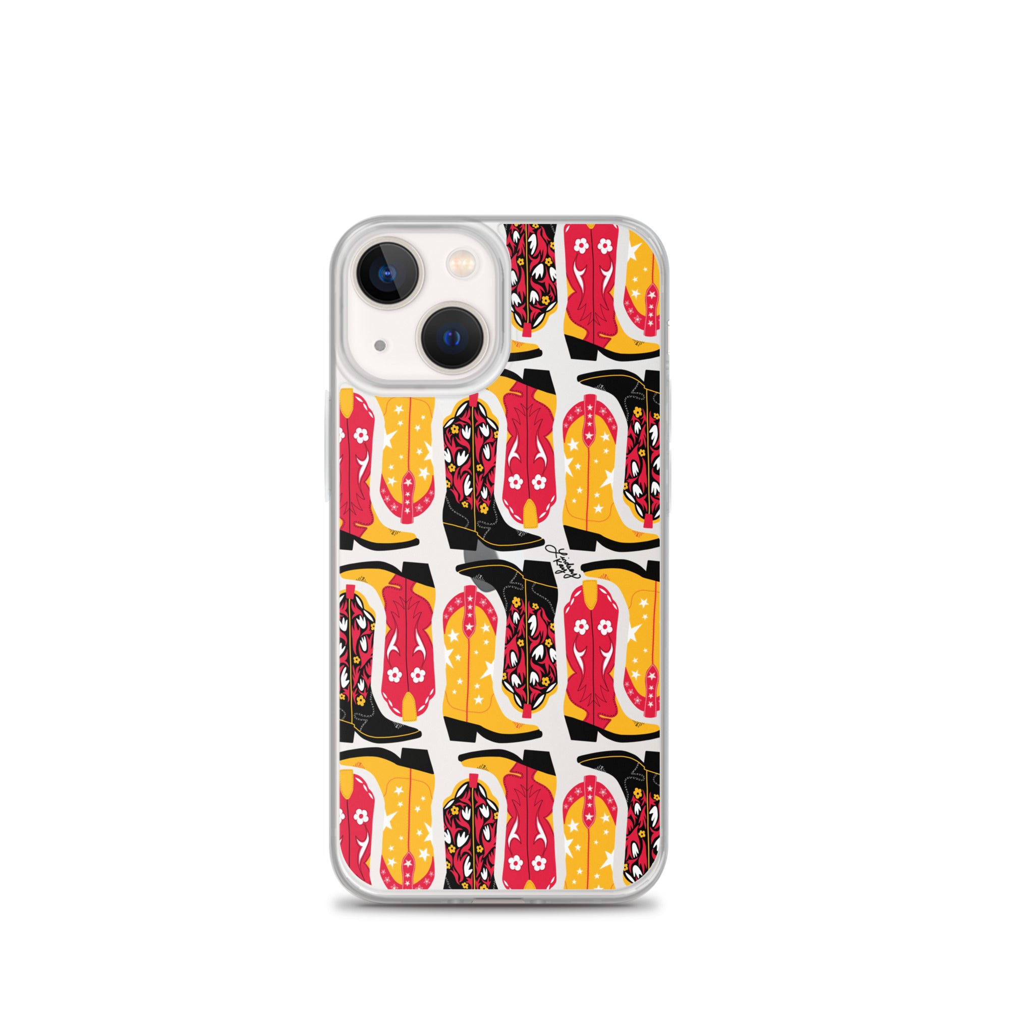 Kansas City Cowgirl Boots - Clear Case for iPhone®