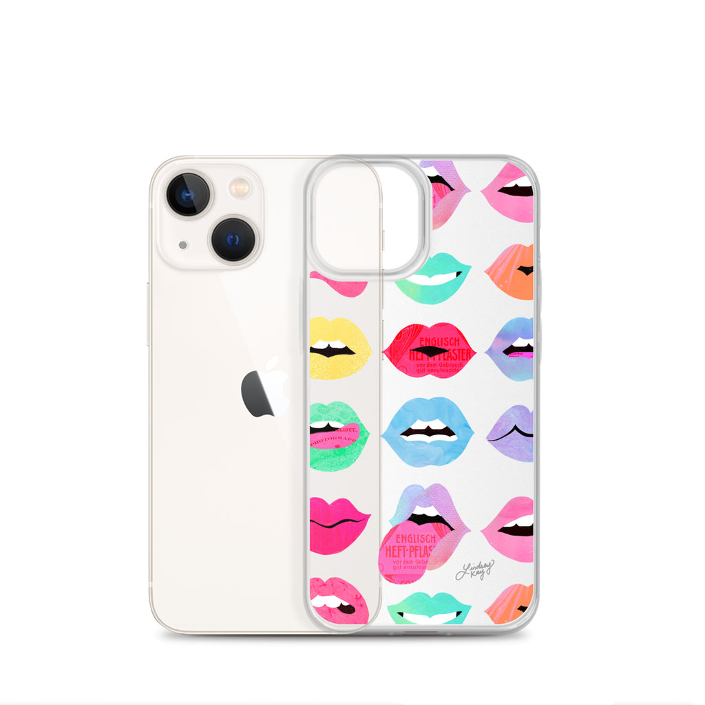 Rainbow Lips of Love - Clear Case for iPhone®
