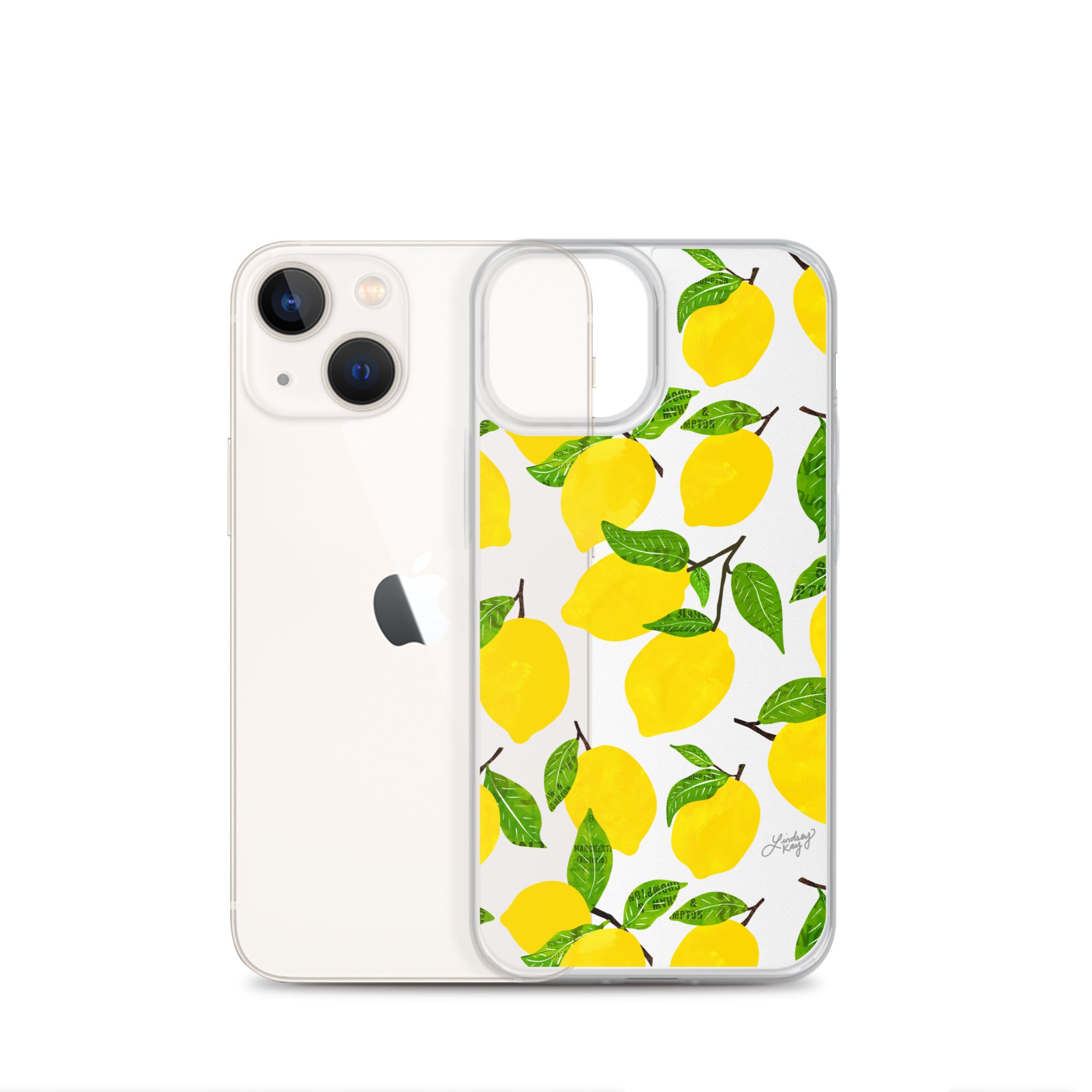 Ilustración de limones - Funda transparente para iPhone®