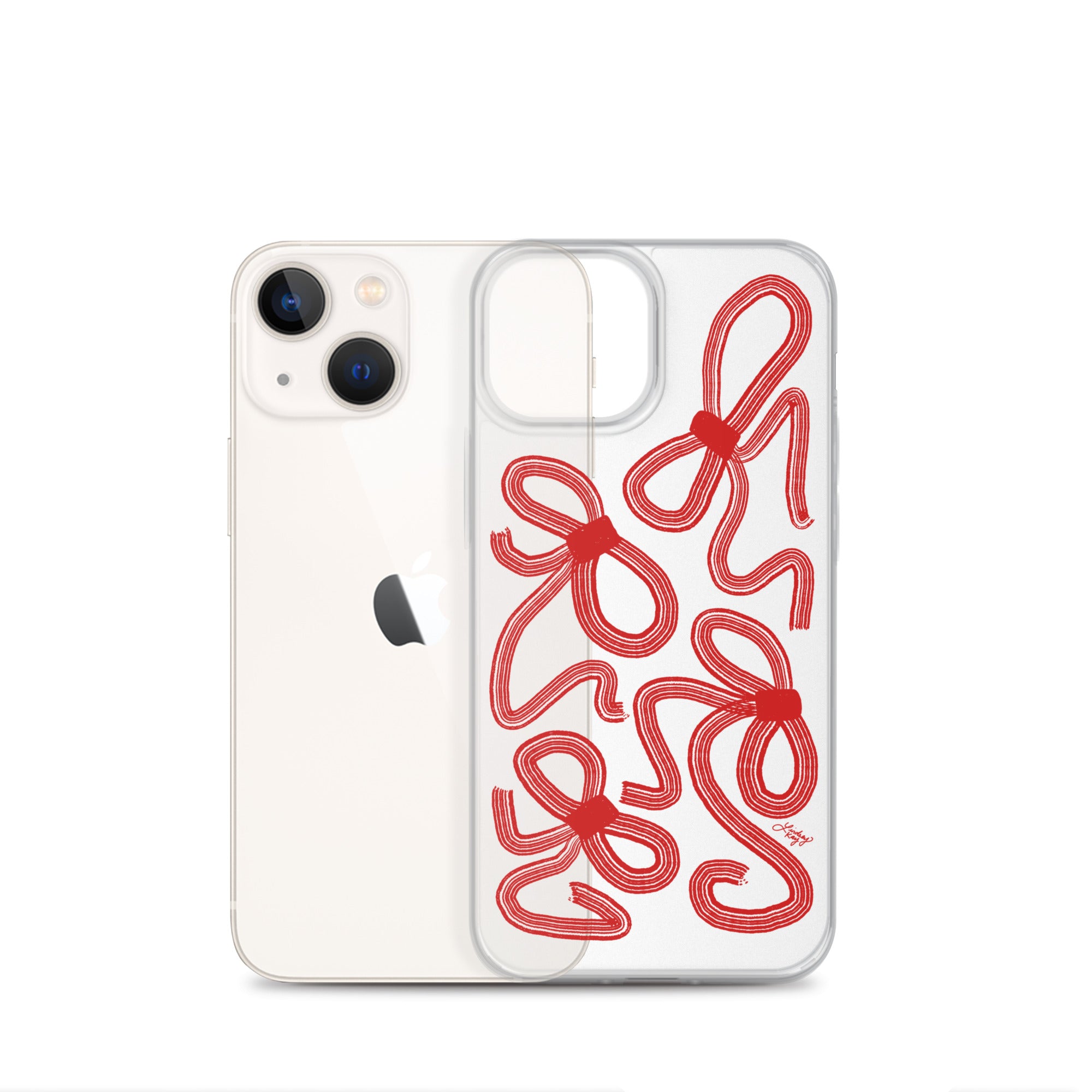 Cinta Roja - Funda transparente para iPhone®